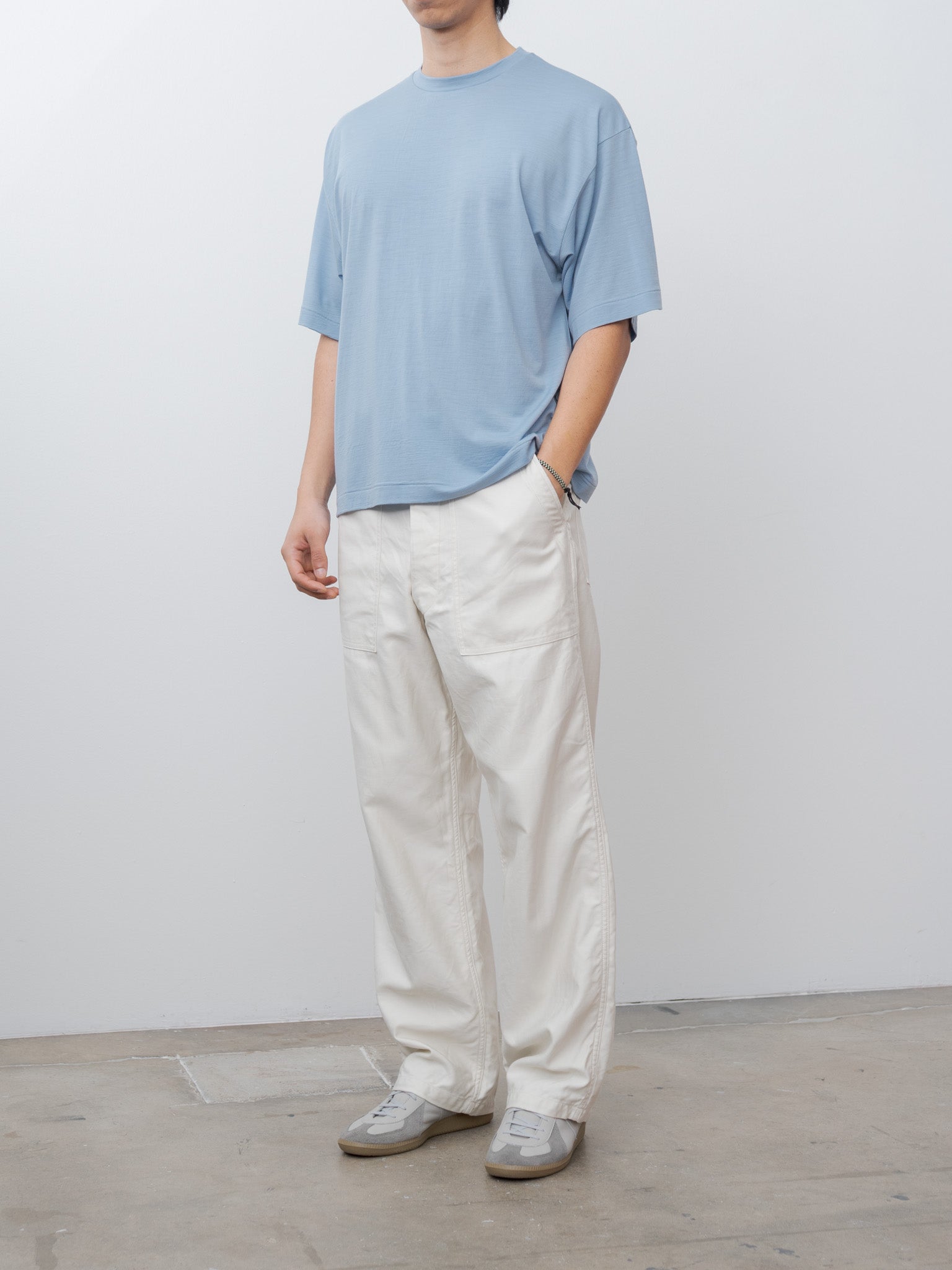 Namu Shop - Kaptain Sunshine Baker Pants - Ecru