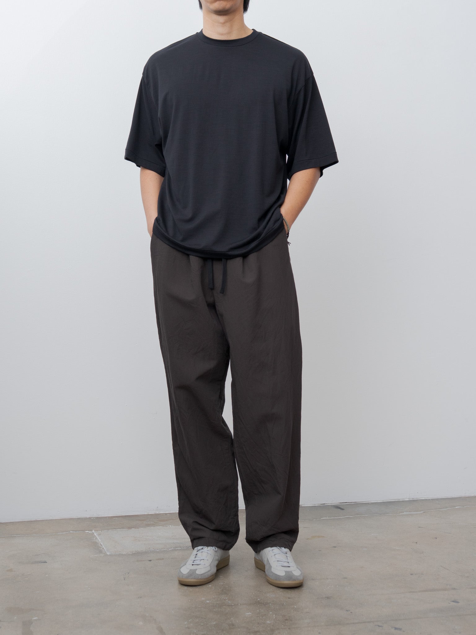 Namu Shop - Kaptain Sunshine Walk Easy Trousers - Ink Black