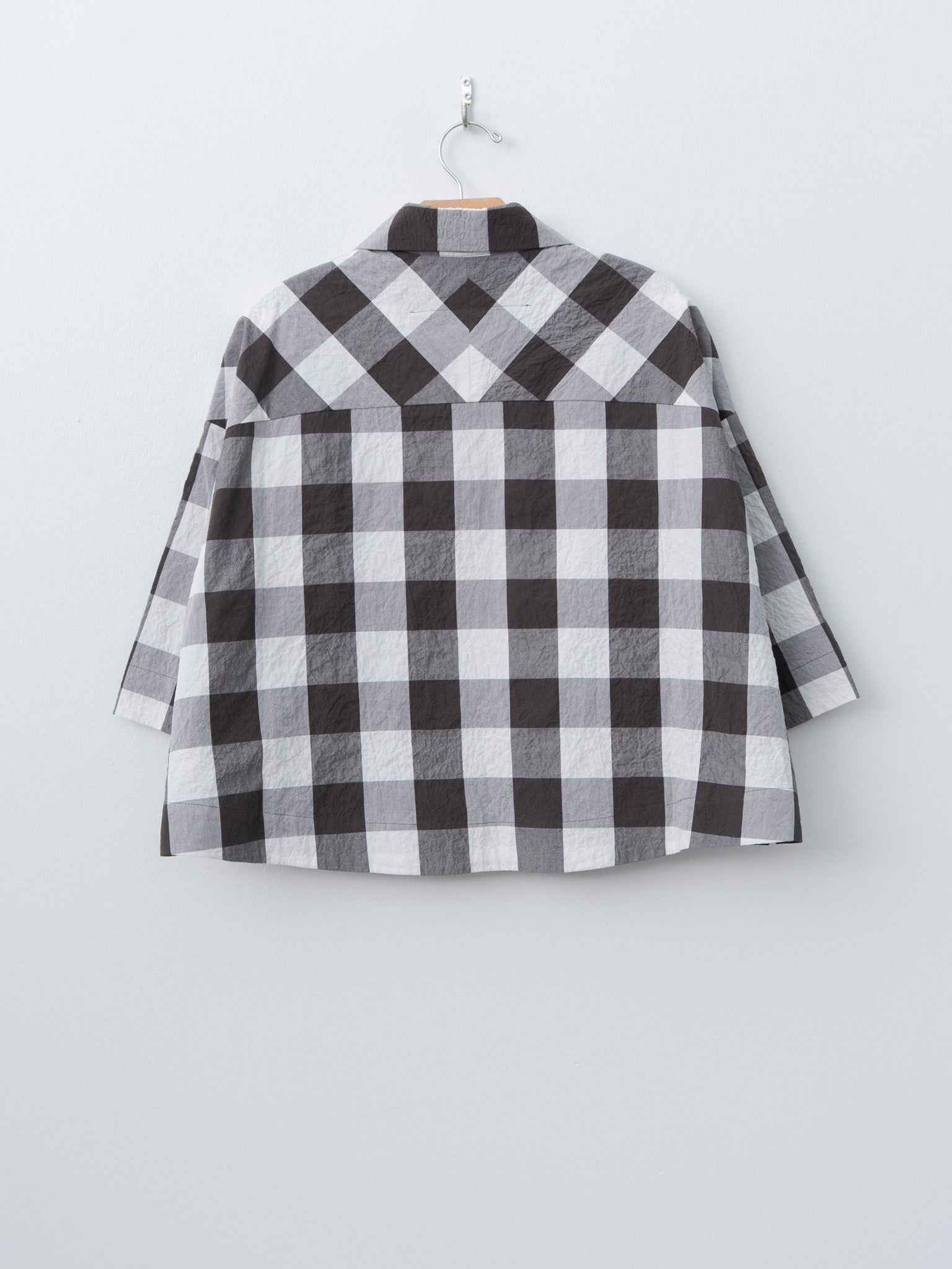 Namu Shop - Toogood The Camper Shirt - Tablecloth Gingham Coffee