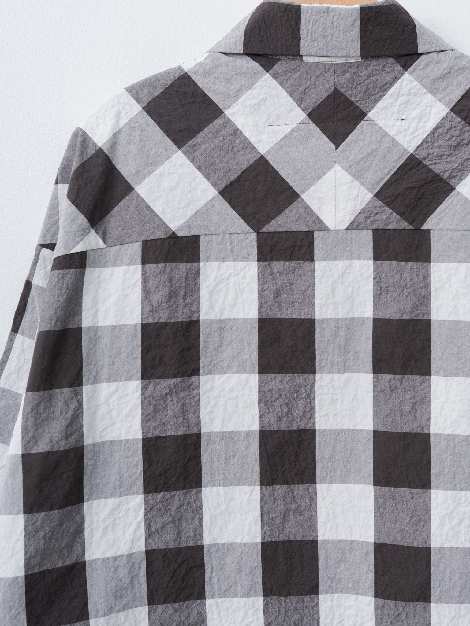 Namu Shop - Toogood The Camper Shirt - Tablecloth Gingham Coffee