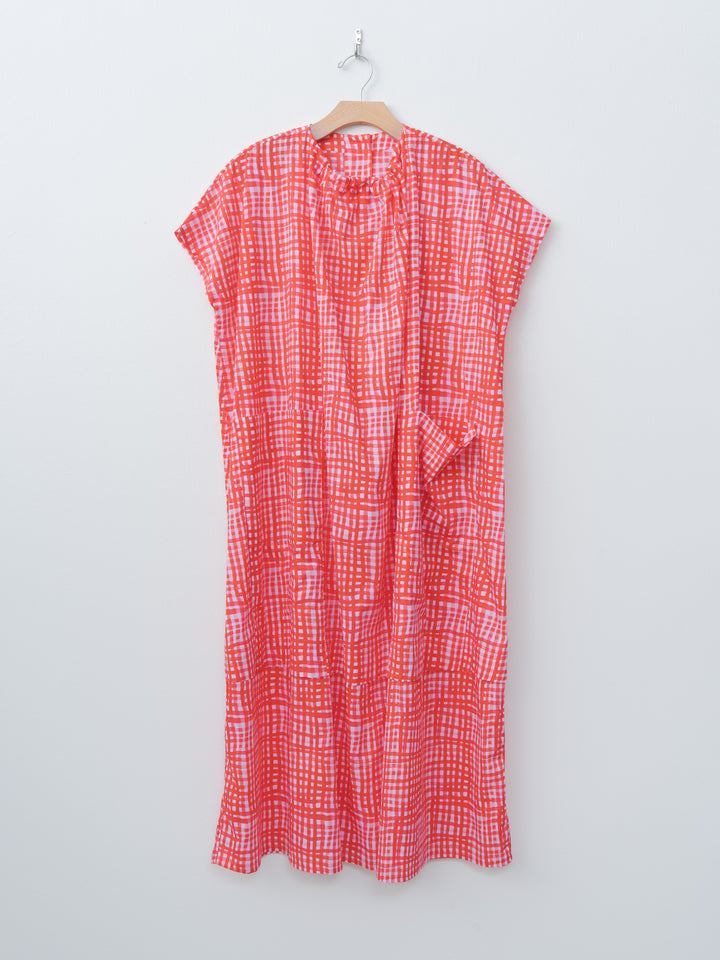 Namu Shop - Toogood The Poet Dress - Painted Check Jam
