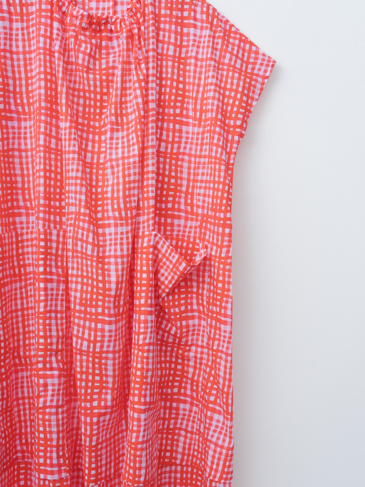 Namu Shop - Toogood The Poet Dress - Painted Check Jam