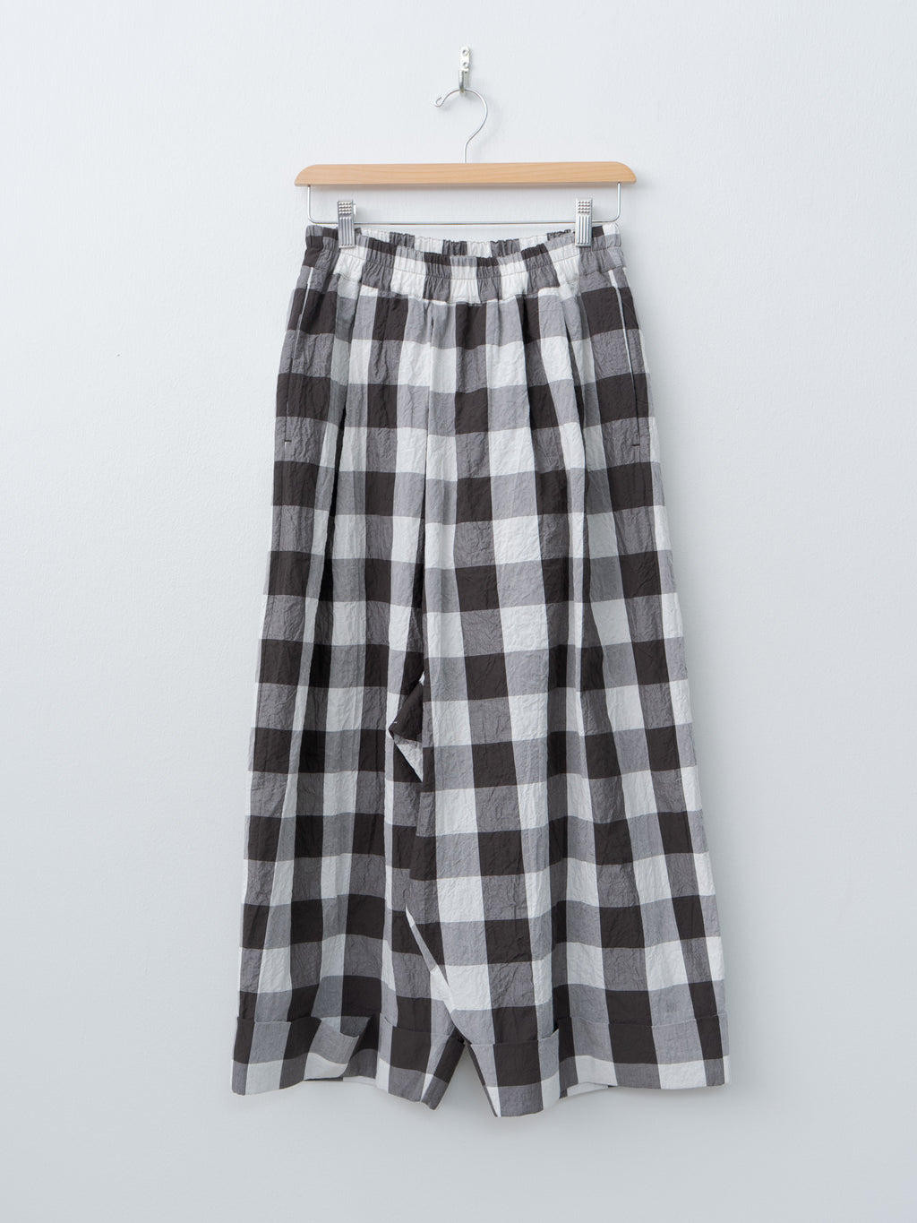 Namu Shop - Toogood The Baker Trouser - Tablecloth Gingham Coffee