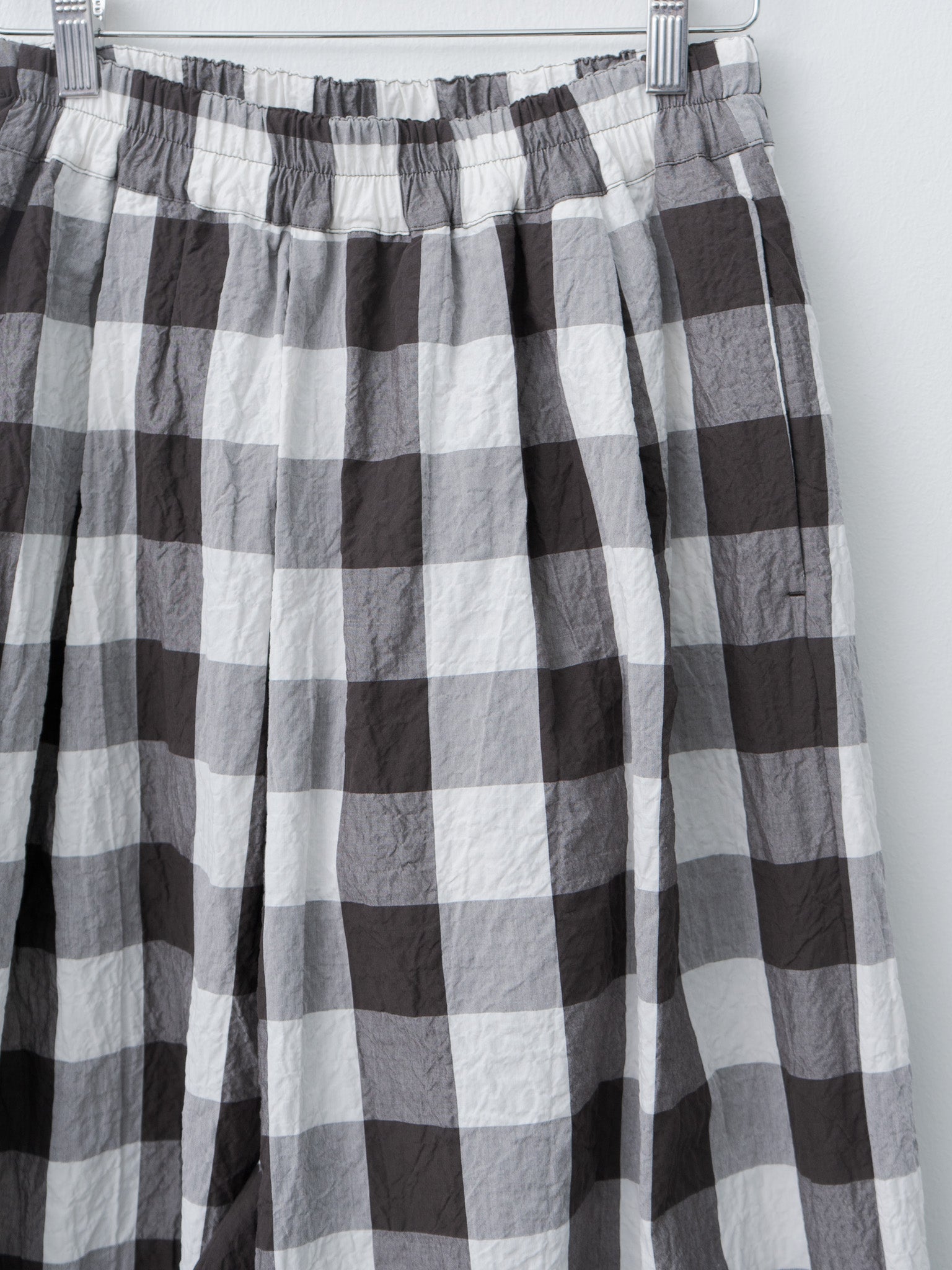 Namu Shop - Toogood The Baker Trouser - Tablecloth Gingham Coffee