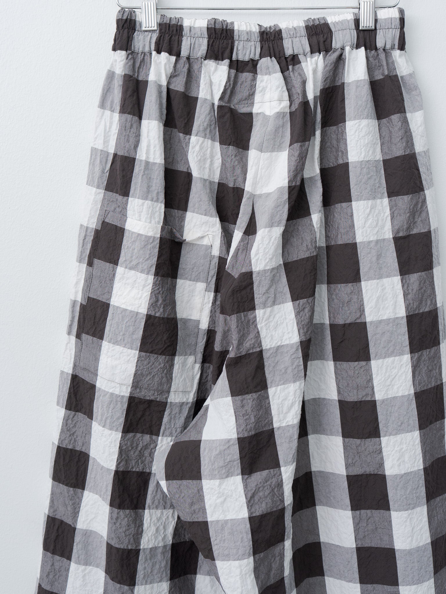 Namu Shop - Toogood The Baker Trouser - Tablecloth Gingham Coffee