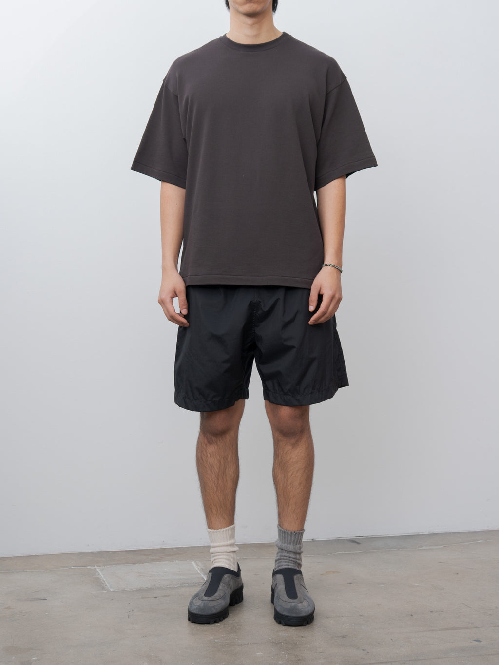 Namu Shop - Kaptain Sunshine Suvin Plating S/S Tee - Ink Black
