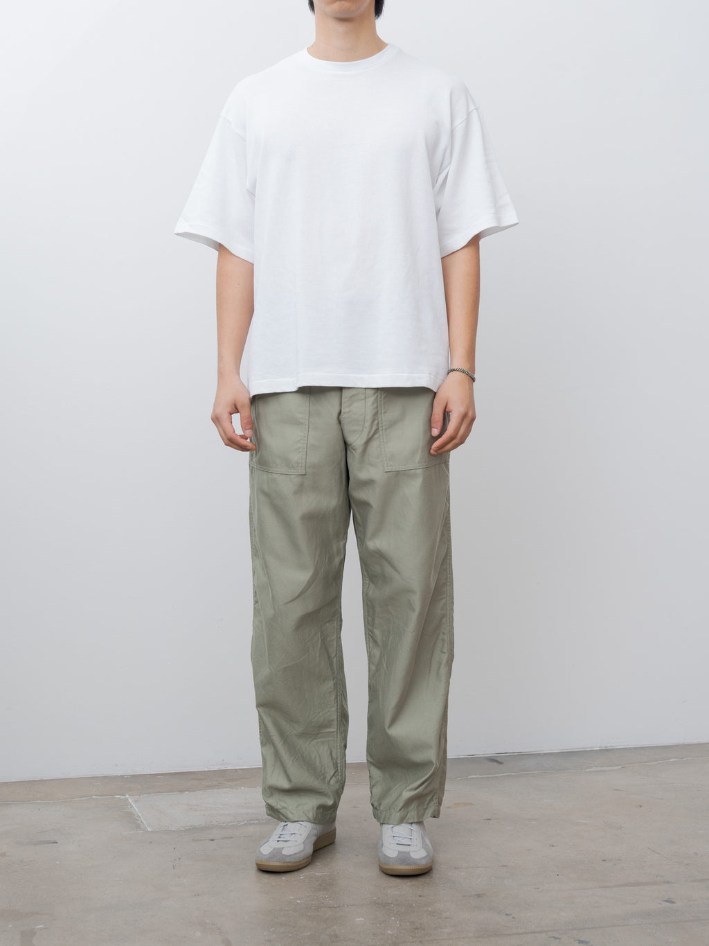 Namu Shop - Kaptain Sunshine Suvin Plating S/S Tee - White
