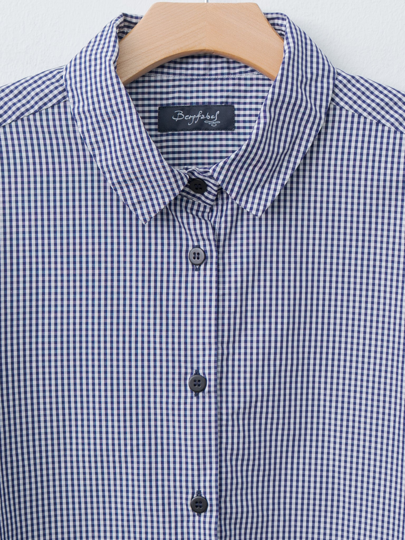 Namu Shop - Bergfabel Ella Shirt - Navy Check
