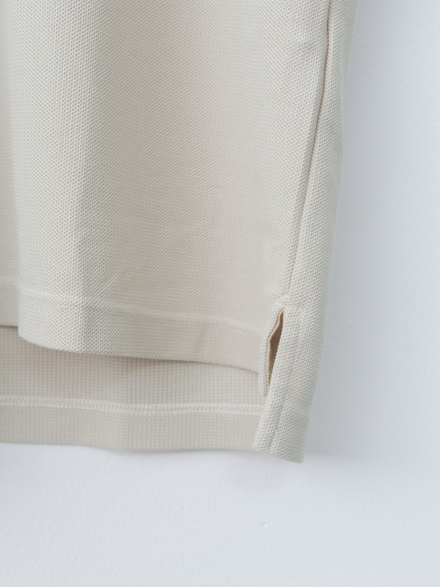 Namu Shop - ts(s) Cotton Poly Dry Jersey Big T-shirt - Ecru