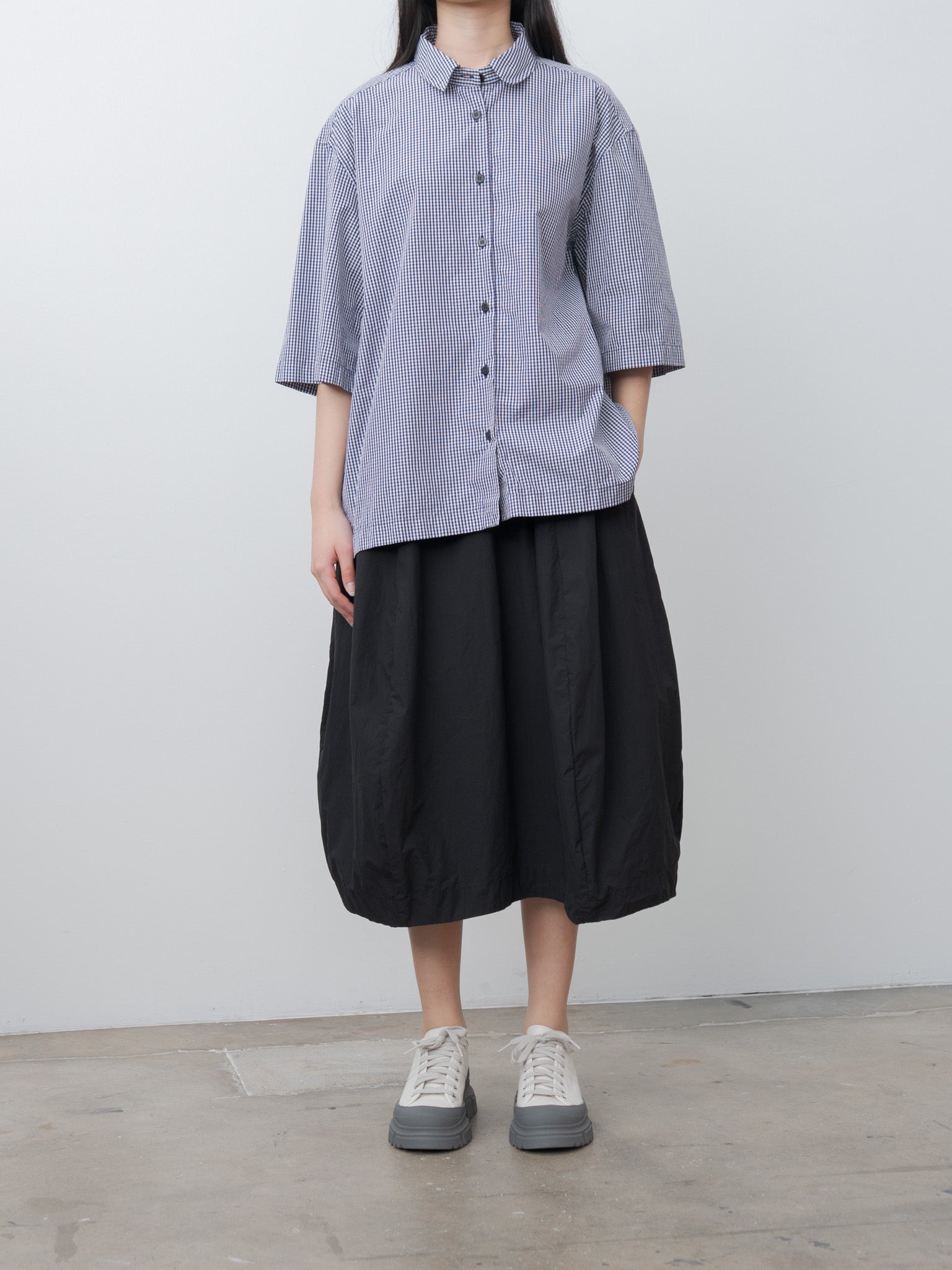 Namu Shop - Bergfabel Ella Shirt - Navy Check