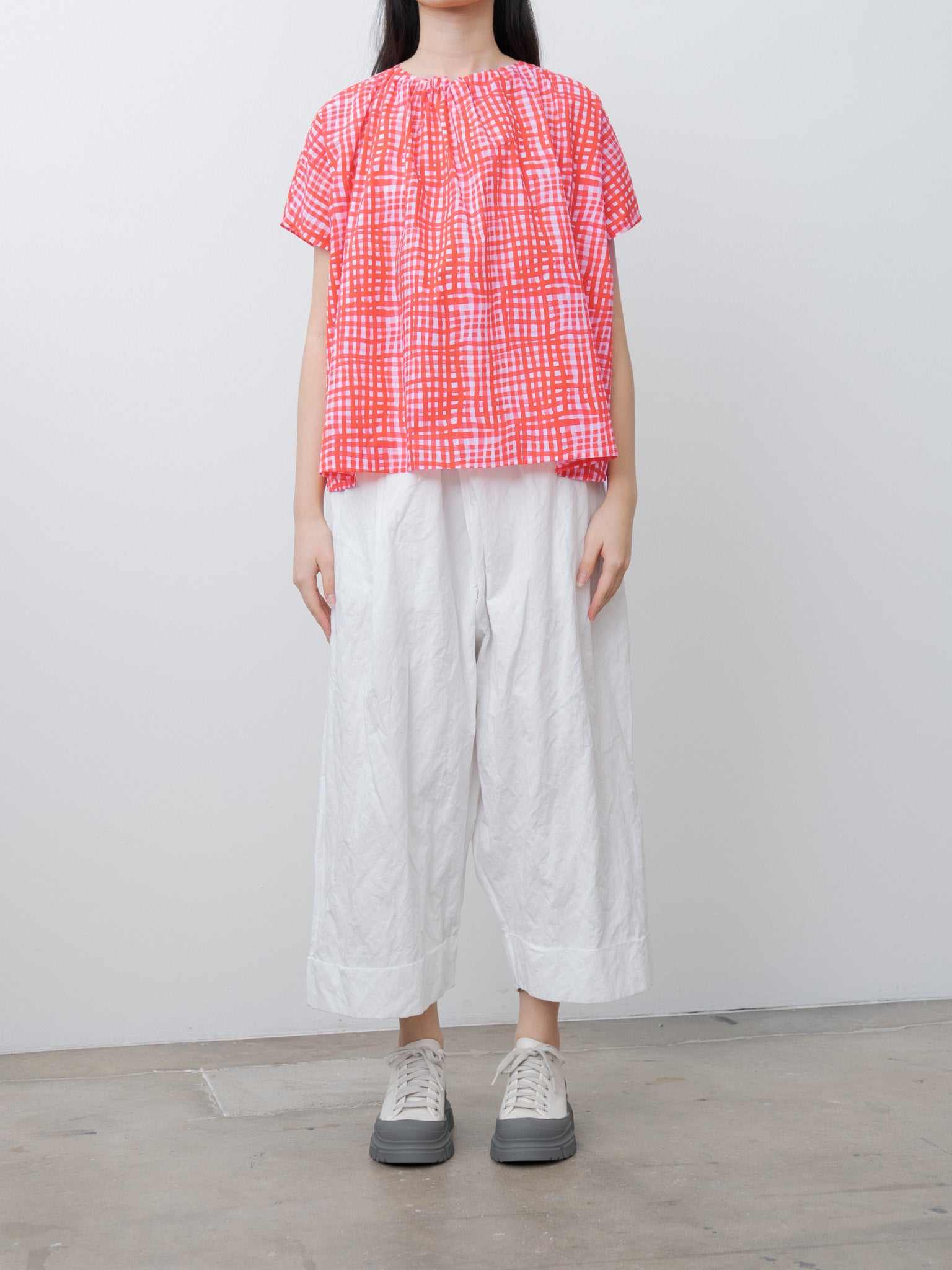 Namu Shop - Toogood The Poet Top - Painted Check Jam