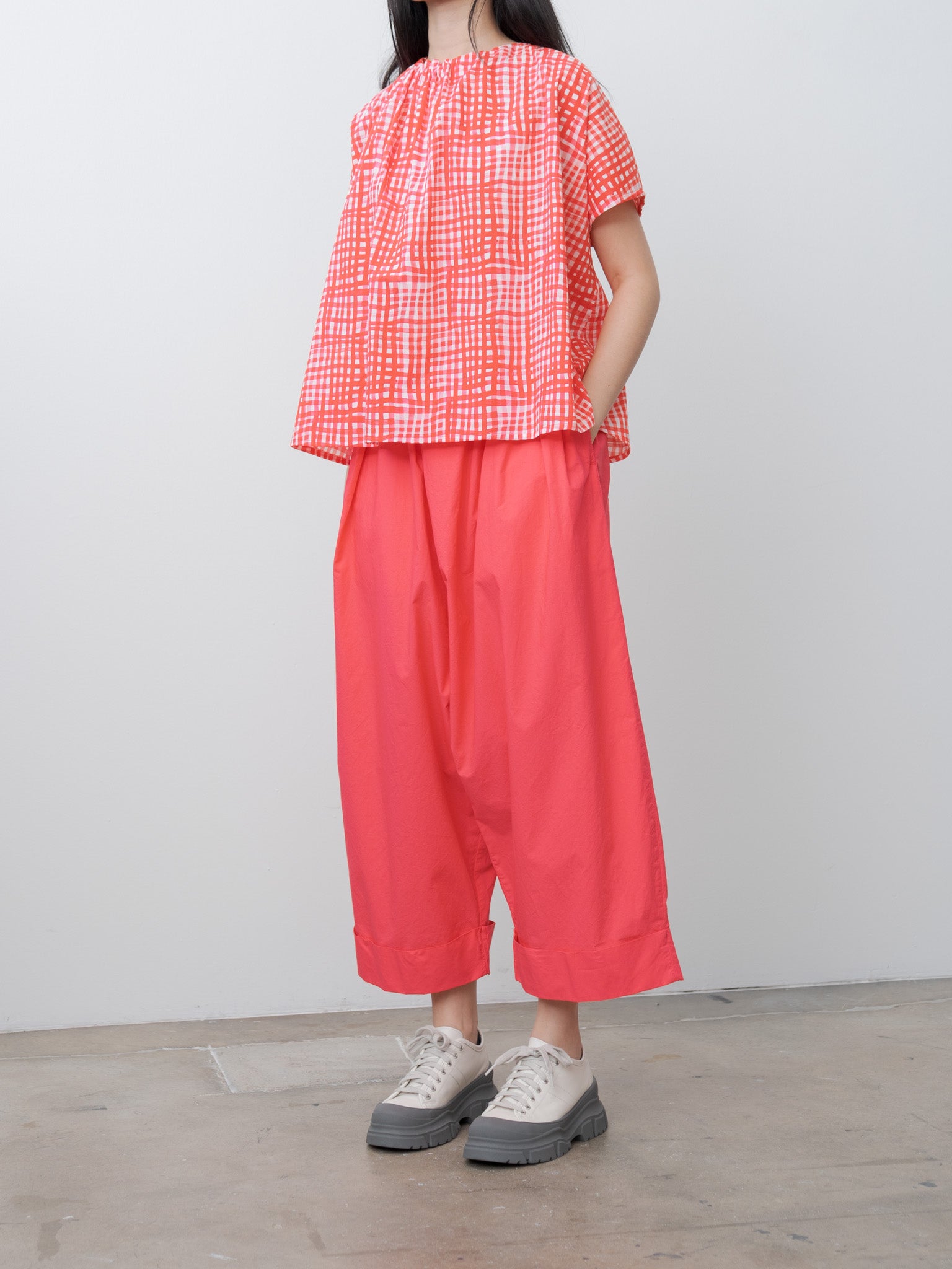 Namu Shop - Toogood The Poet Top - Painted Check Jam
