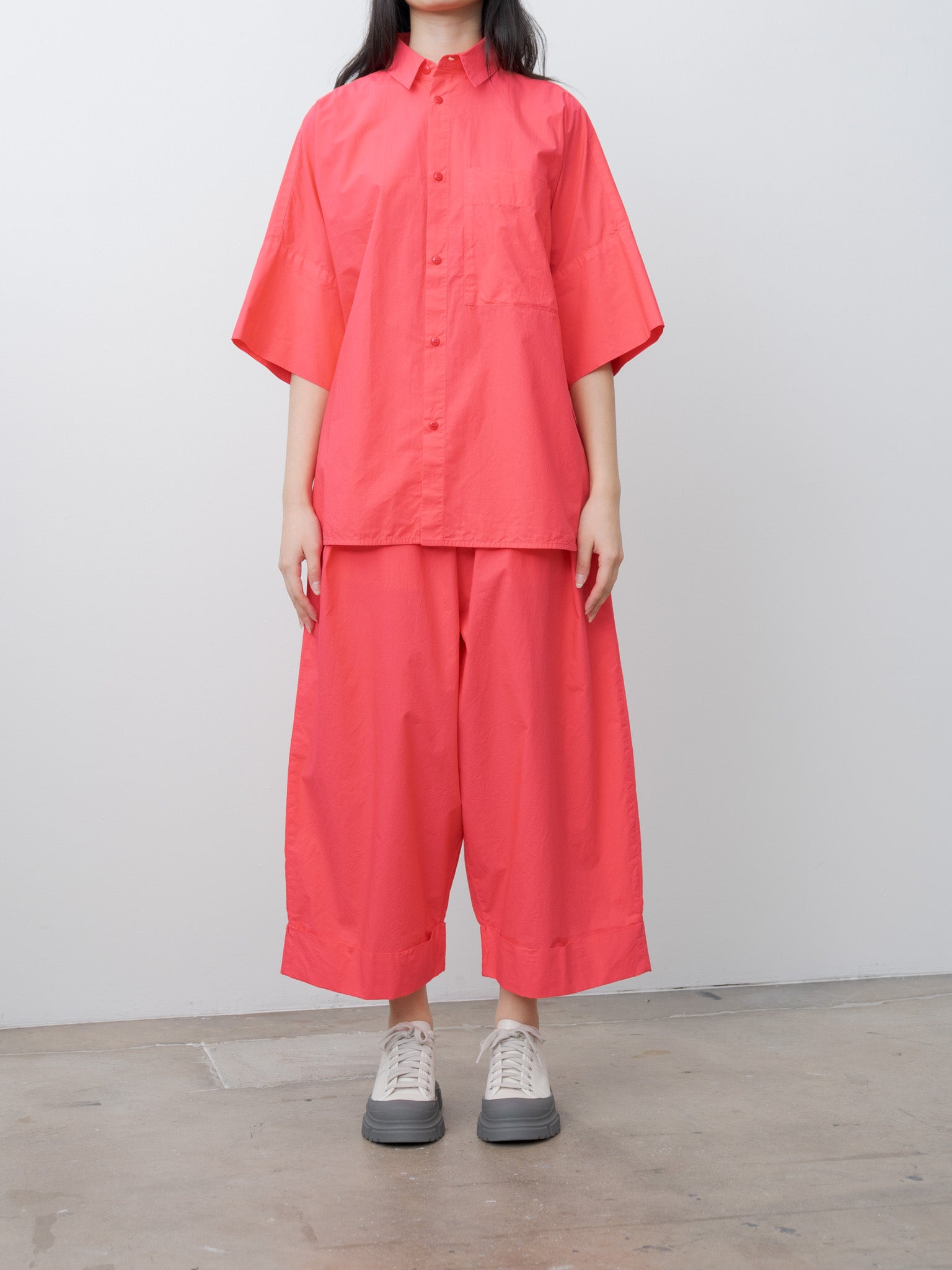 Namu Shop - Toogood The Tinker Shirt - Poplin Tomato