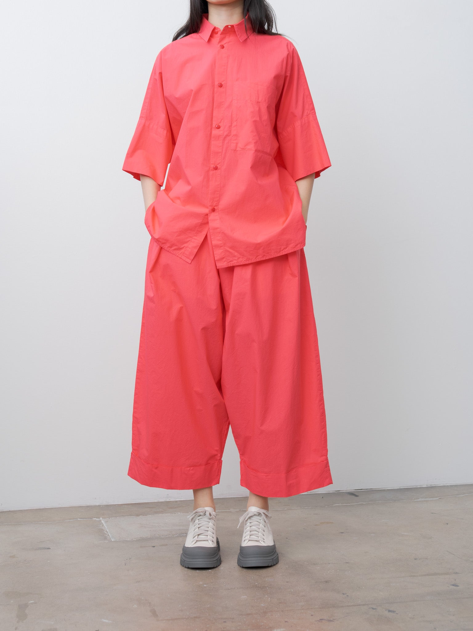 Namu Shop - Toogood The Tinker Shirt - Poplin Tomato