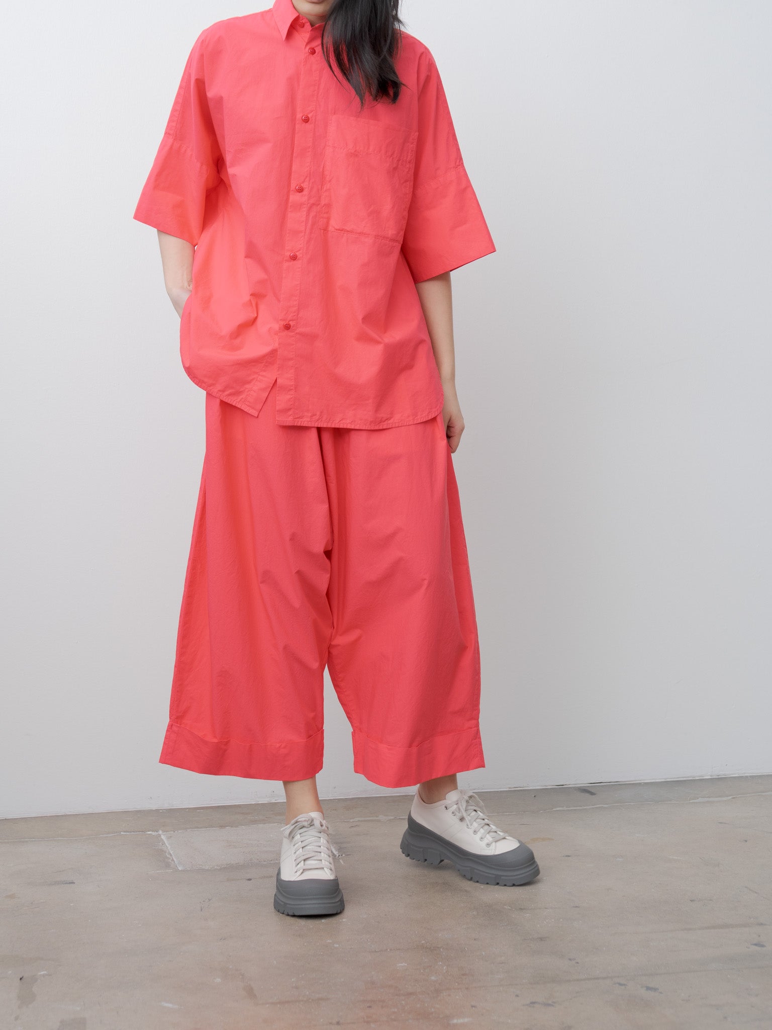 Namu Shop - Toogood The Tinker Shirt - Poplin Tomato