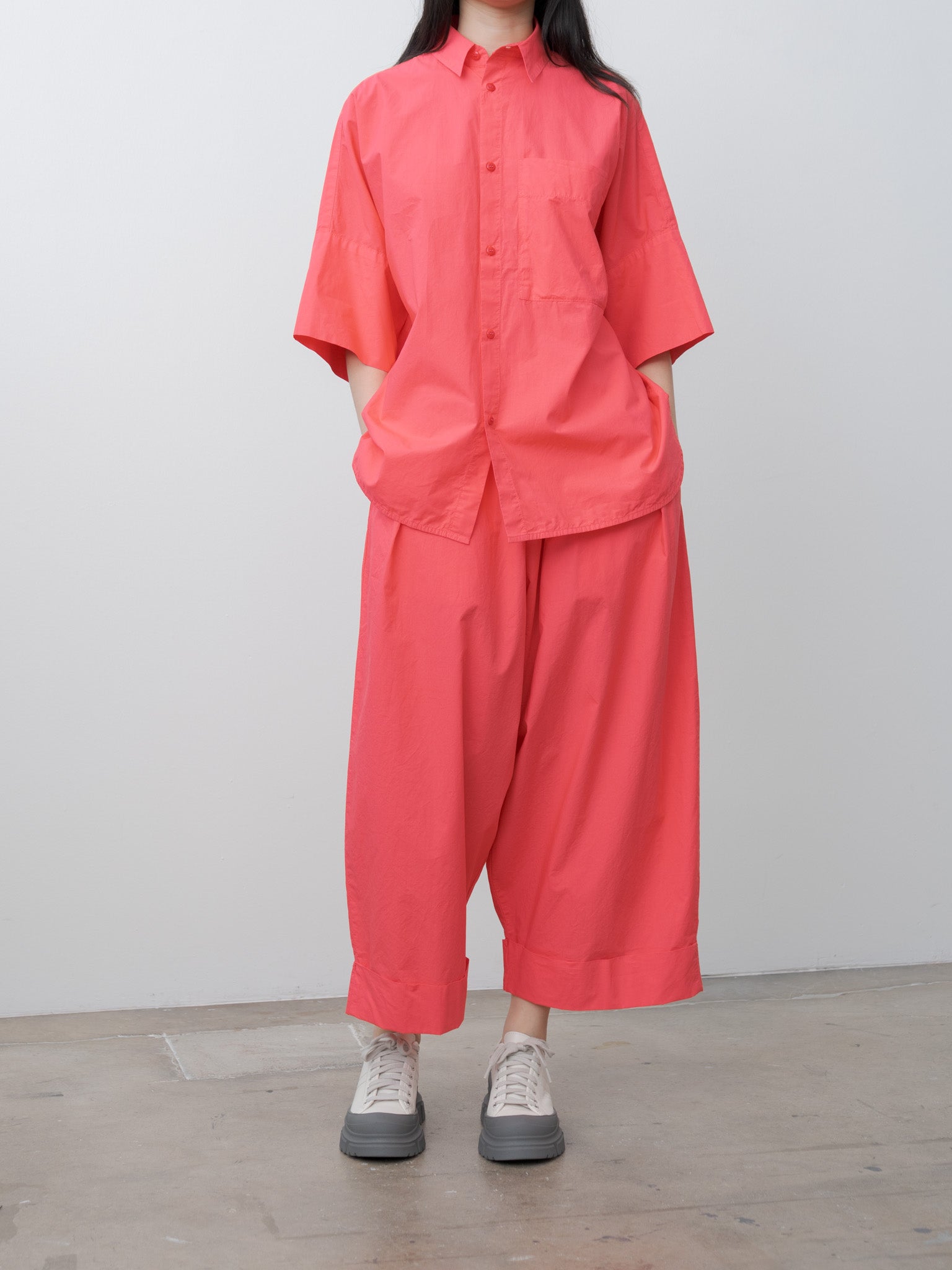 Namu Shop - Toogood The Baker Trouser - Poplin Tomato