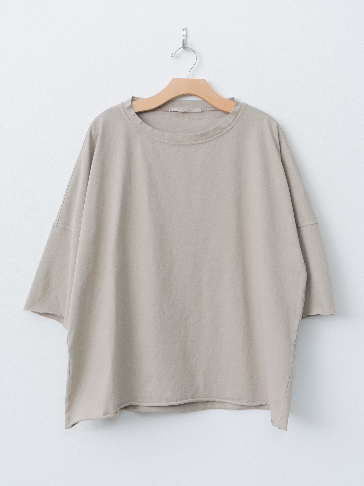 Namu Shop - Album di Famiglia Boxy Big T-Shirt HC - Stone