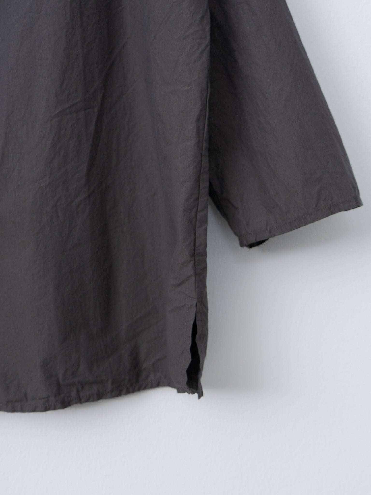 Namu Shop - Album di Famiglia Short Collar Shirt TC - Brown