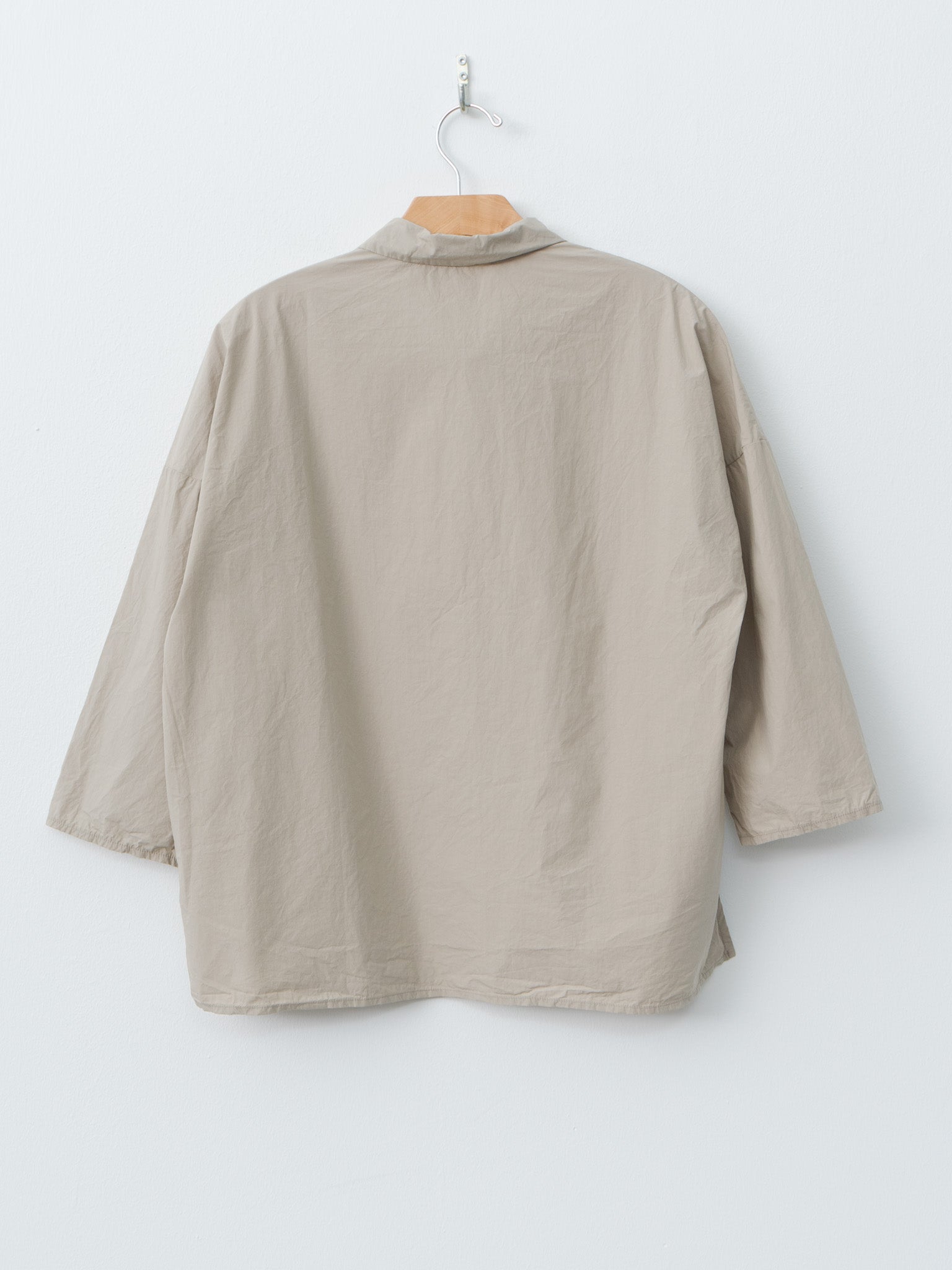 Namu Shop - Album di Famiglia Short Collar Shirt TC - Stone