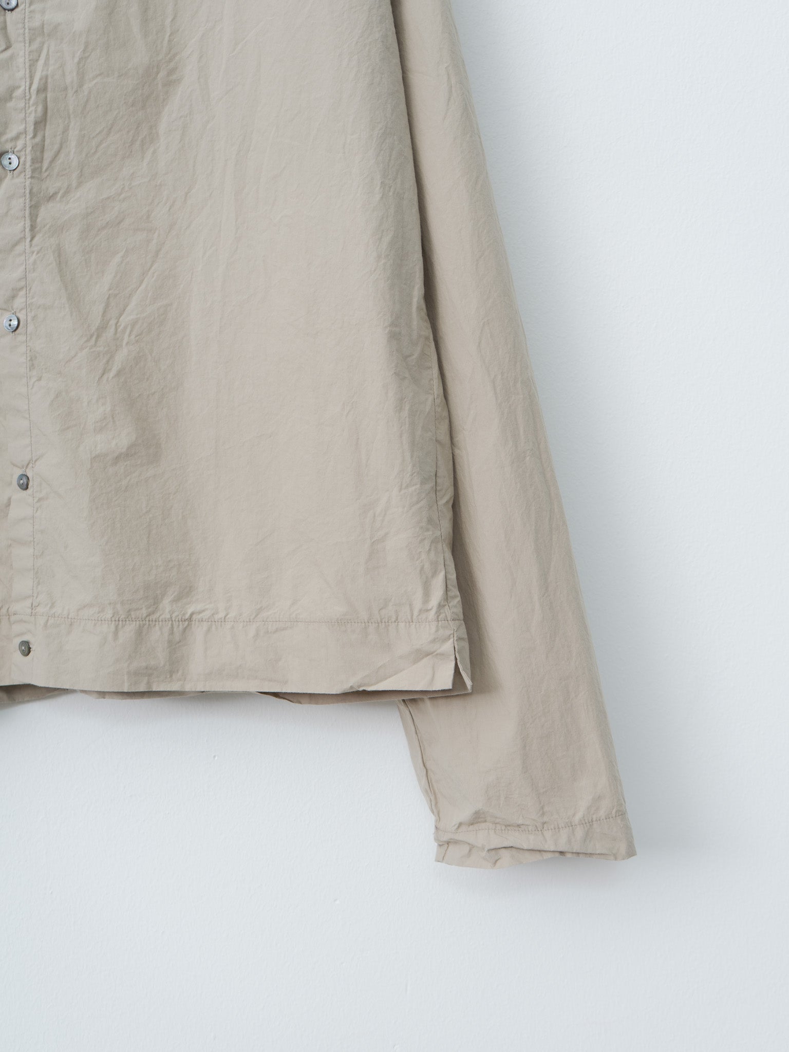 Namu Shop - Album di Famiglia Unisex Collar Shirt TC - Stone