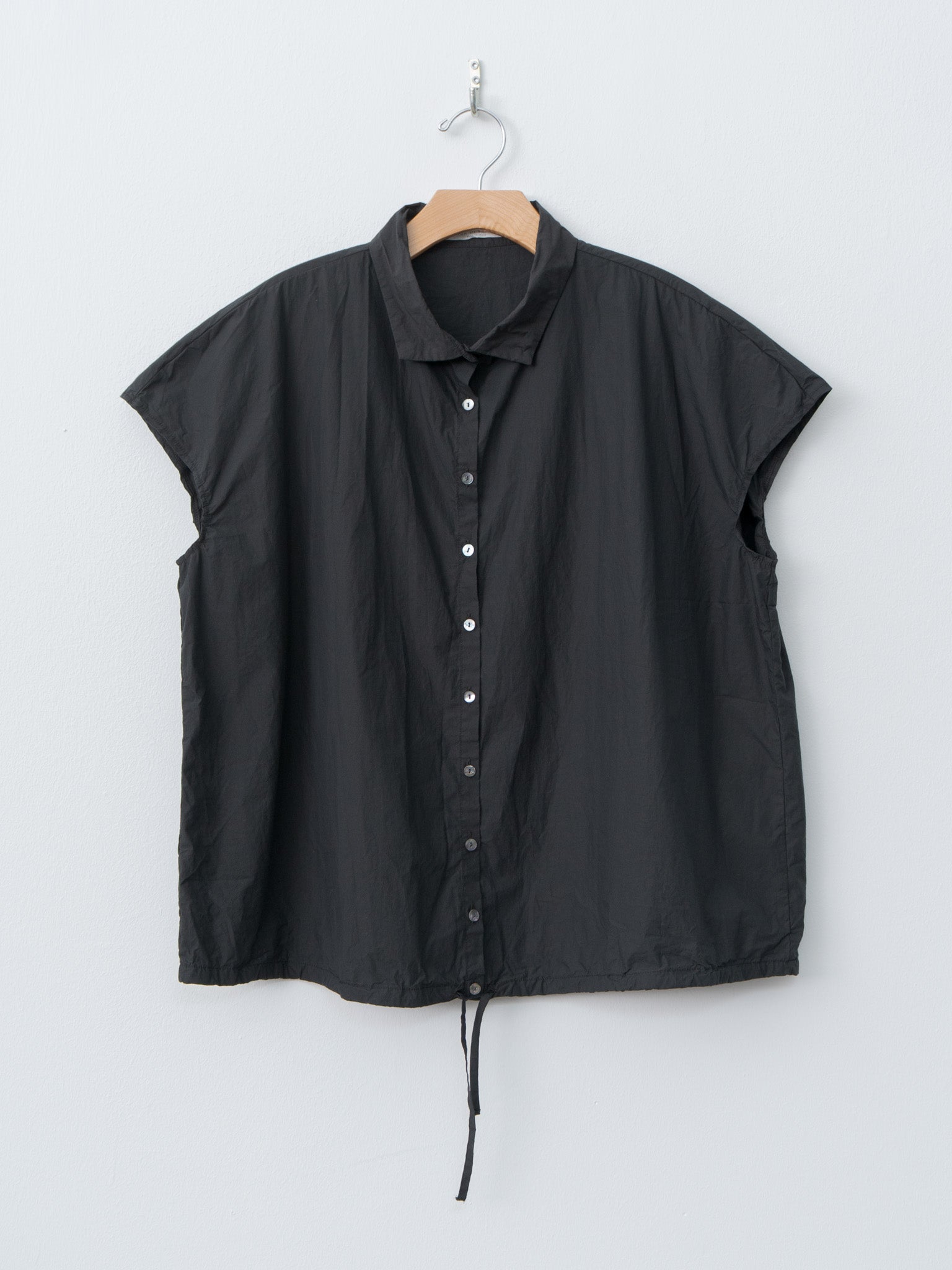 Namu Shop - Album di Famiglia Short Sleeveless Shirt TC - Black