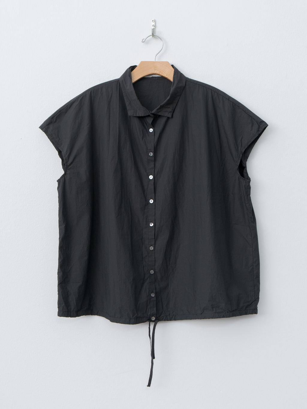 Namu Shop - Album di Famiglia Short Sleeveless Shirt TC - Black