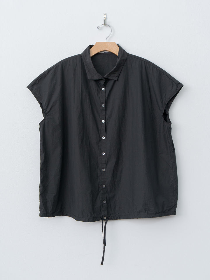 Namu Shop - Album di Famiglia Short Sleeveless Shirt TC - Black