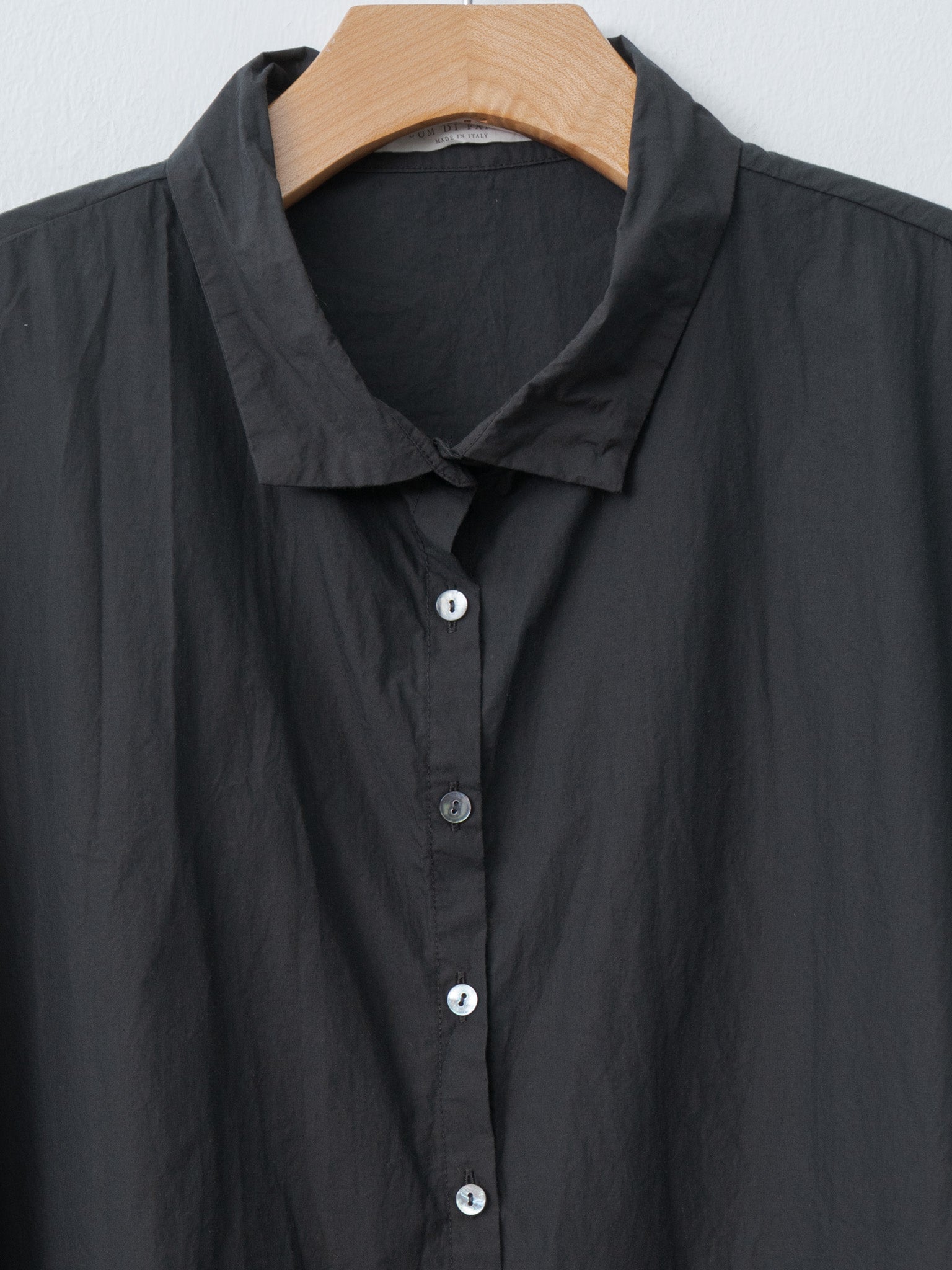Namu Shop - Album di Famiglia Short Sleeveless Shirt TC - Black