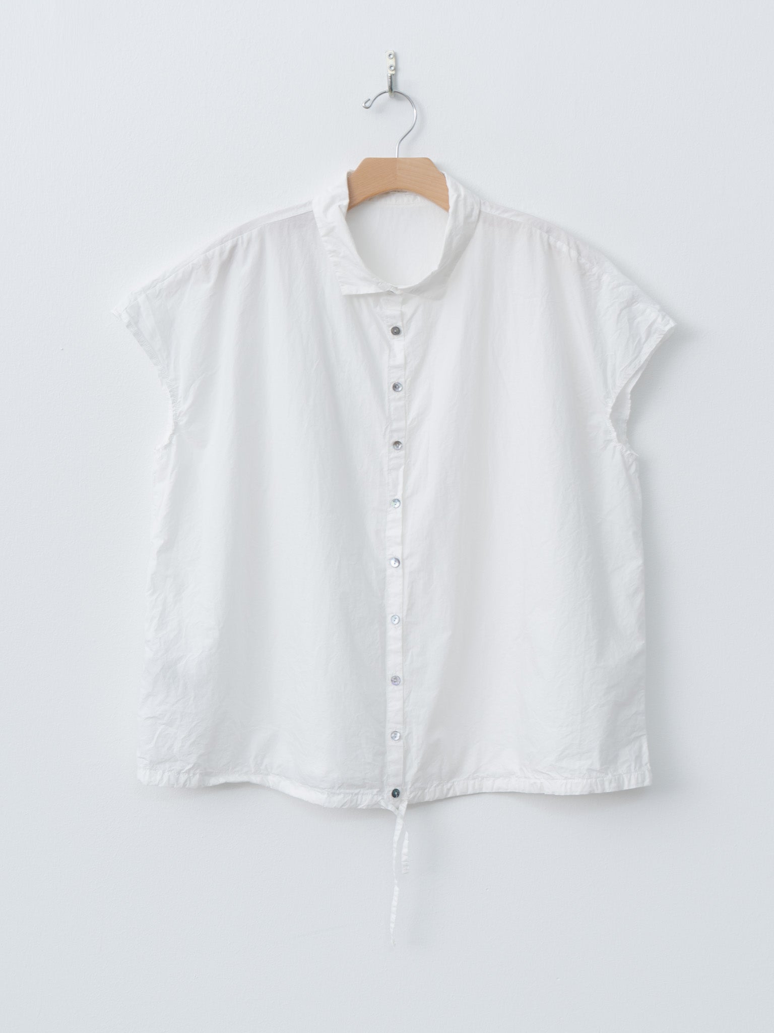 Namu Shop - Album di Famiglia Short Sleeveless Shirt TC - Milk