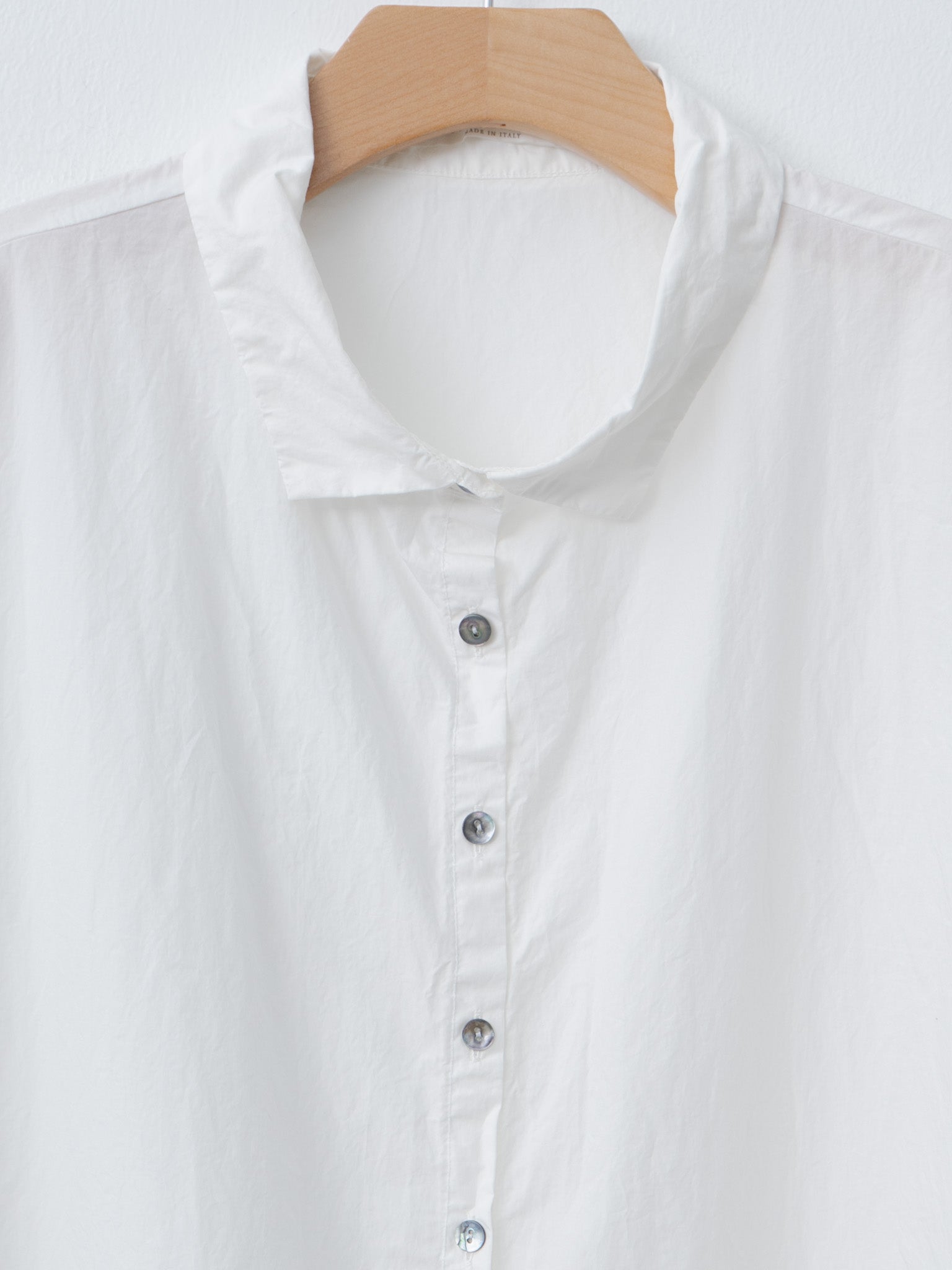 Namu Shop - Album di Famiglia Short Sleeveless Shirt TC - Milk