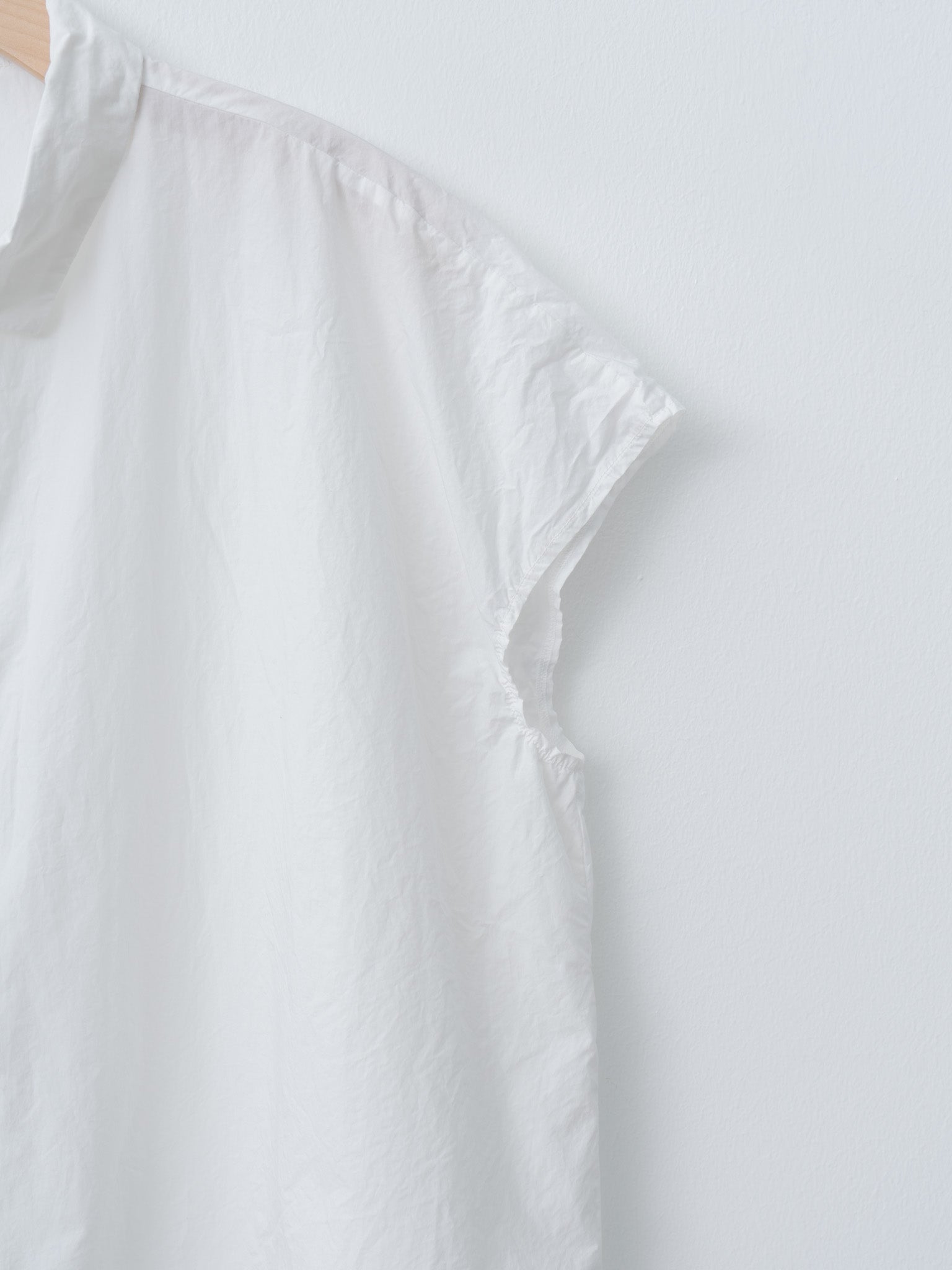 Namu Shop - Album di Famiglia Short Sleeveless Shirt TC - Milk