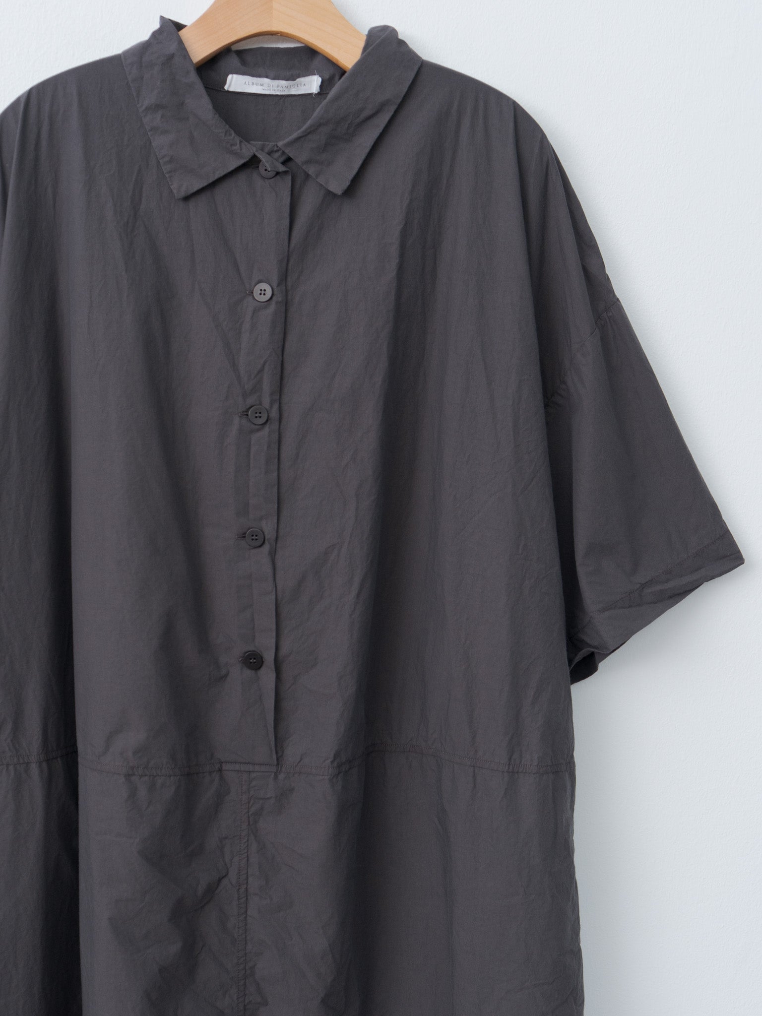 Namu Shop - Album di Famiglia Collar Dress TC - Brown
