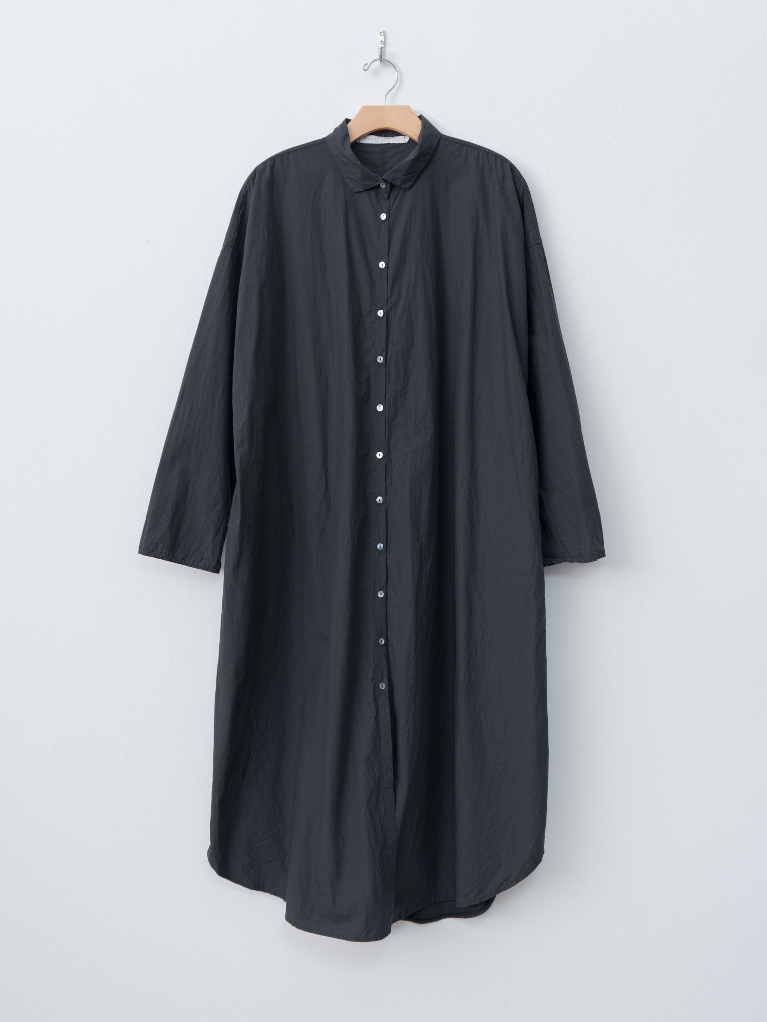 Namu Shop - Album di Famiglia Long Shirt Dress TC - Black
