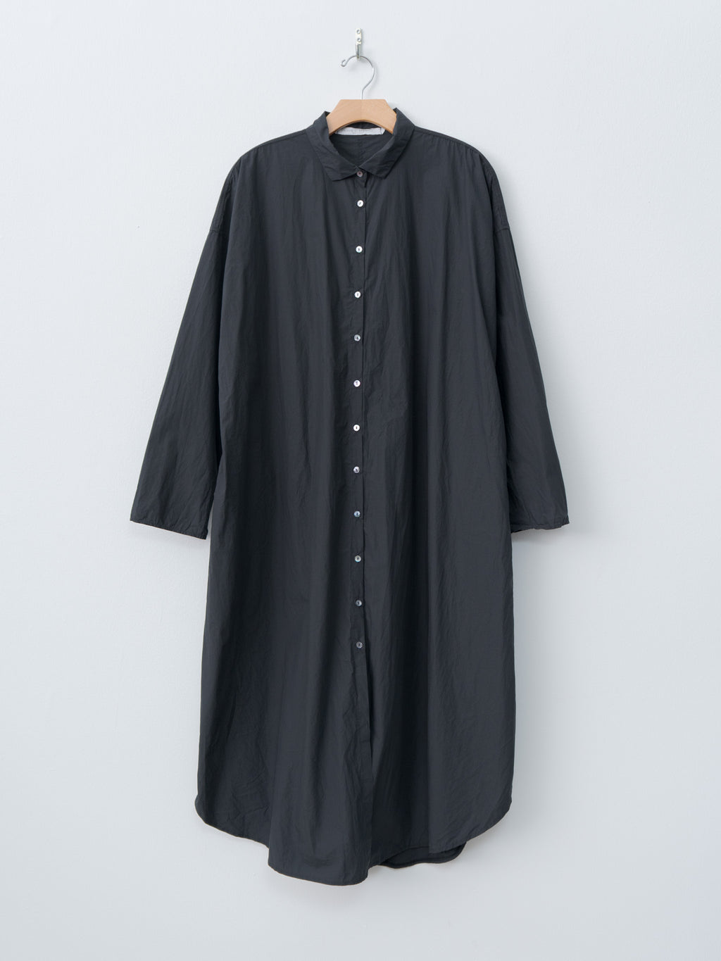 Namu Shop - Album di Famiglia Long Shirt Dress TC - Black