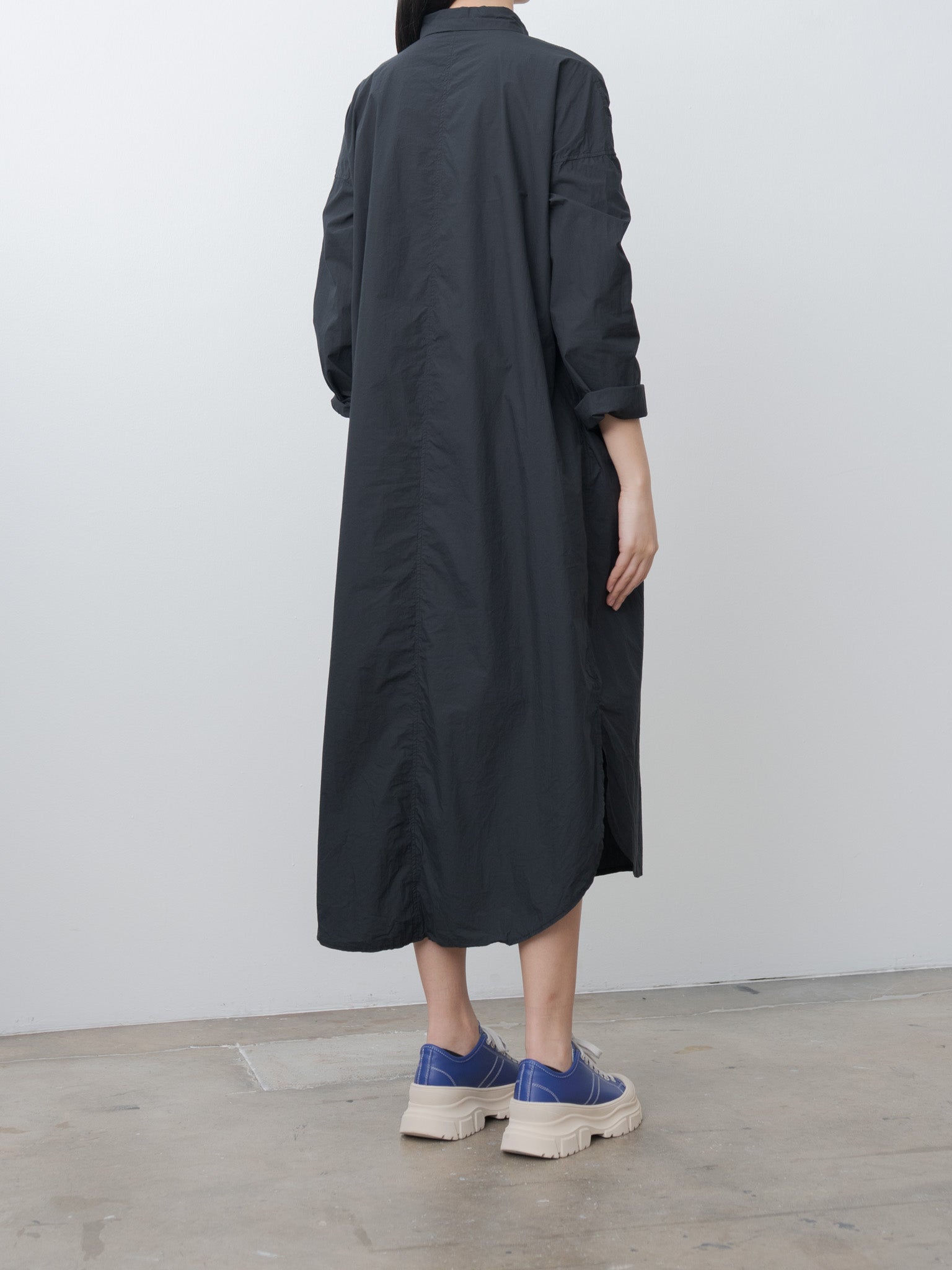 Namu Shop - Album di Famiglia Long Shirt Dress TC - Black