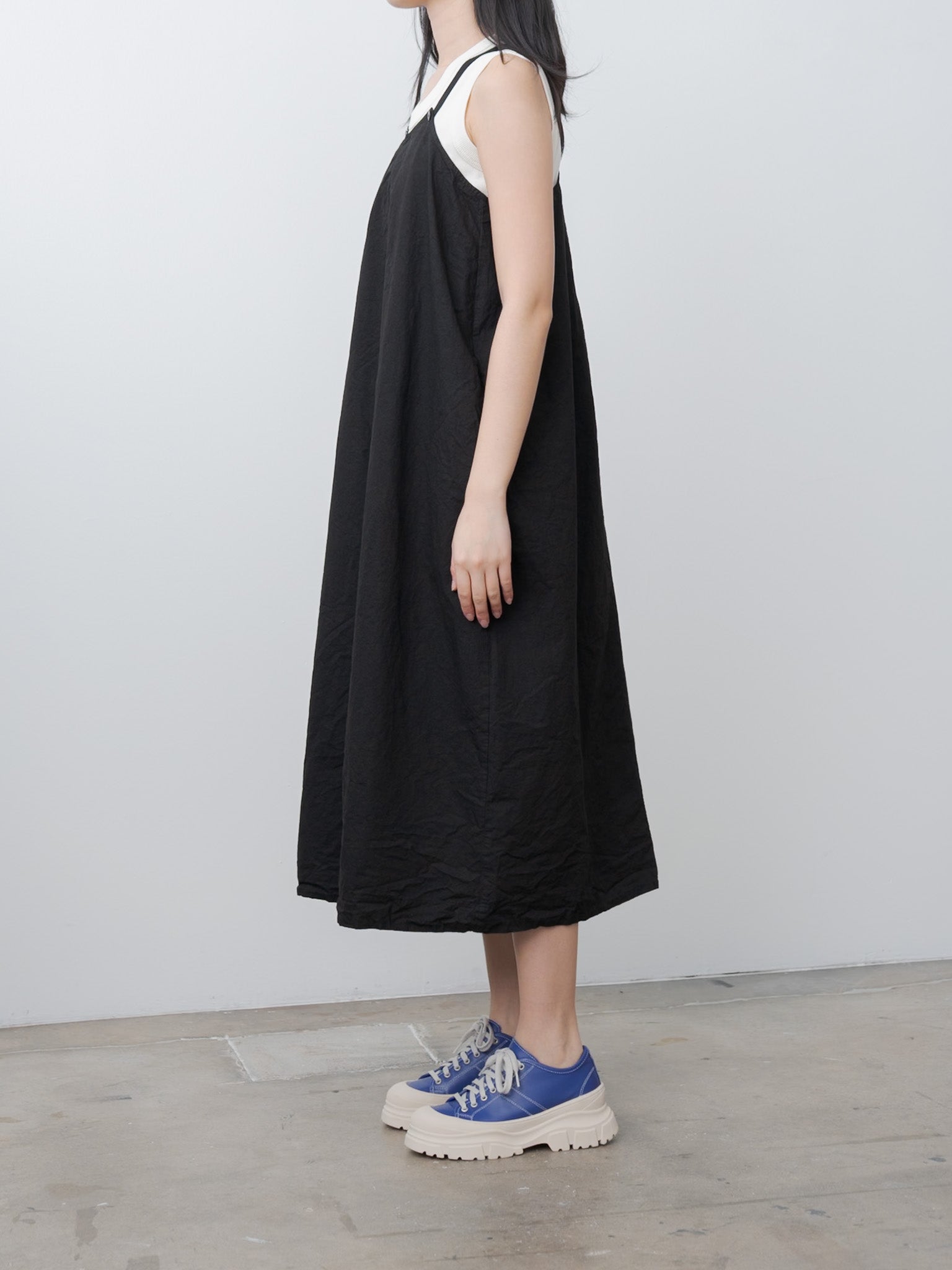Namu Shop - Album di Famiglia Salopette Skirt CC - Black