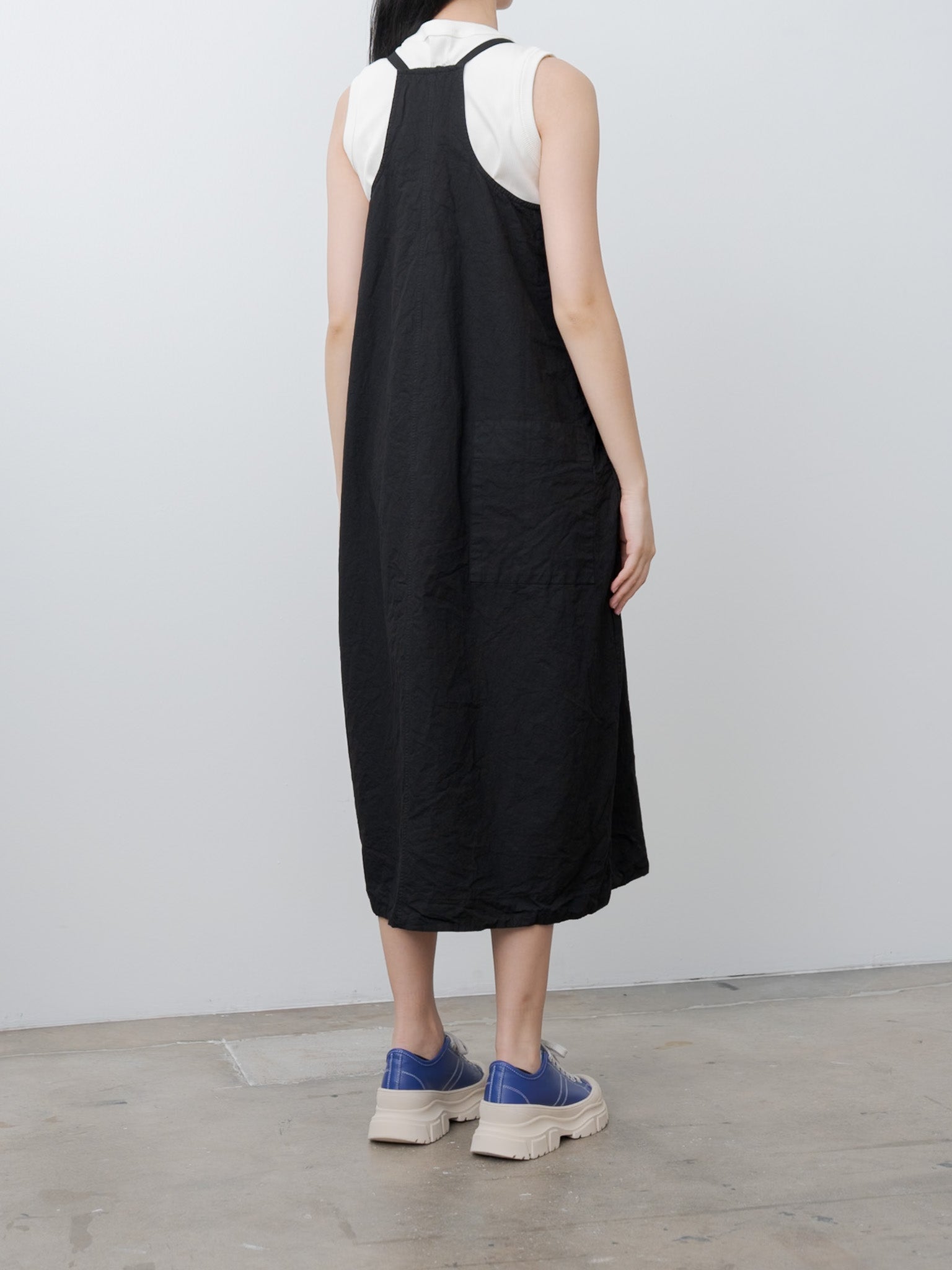 Namu Shop - Album di Famiglia Salopette Skirt CC - Black