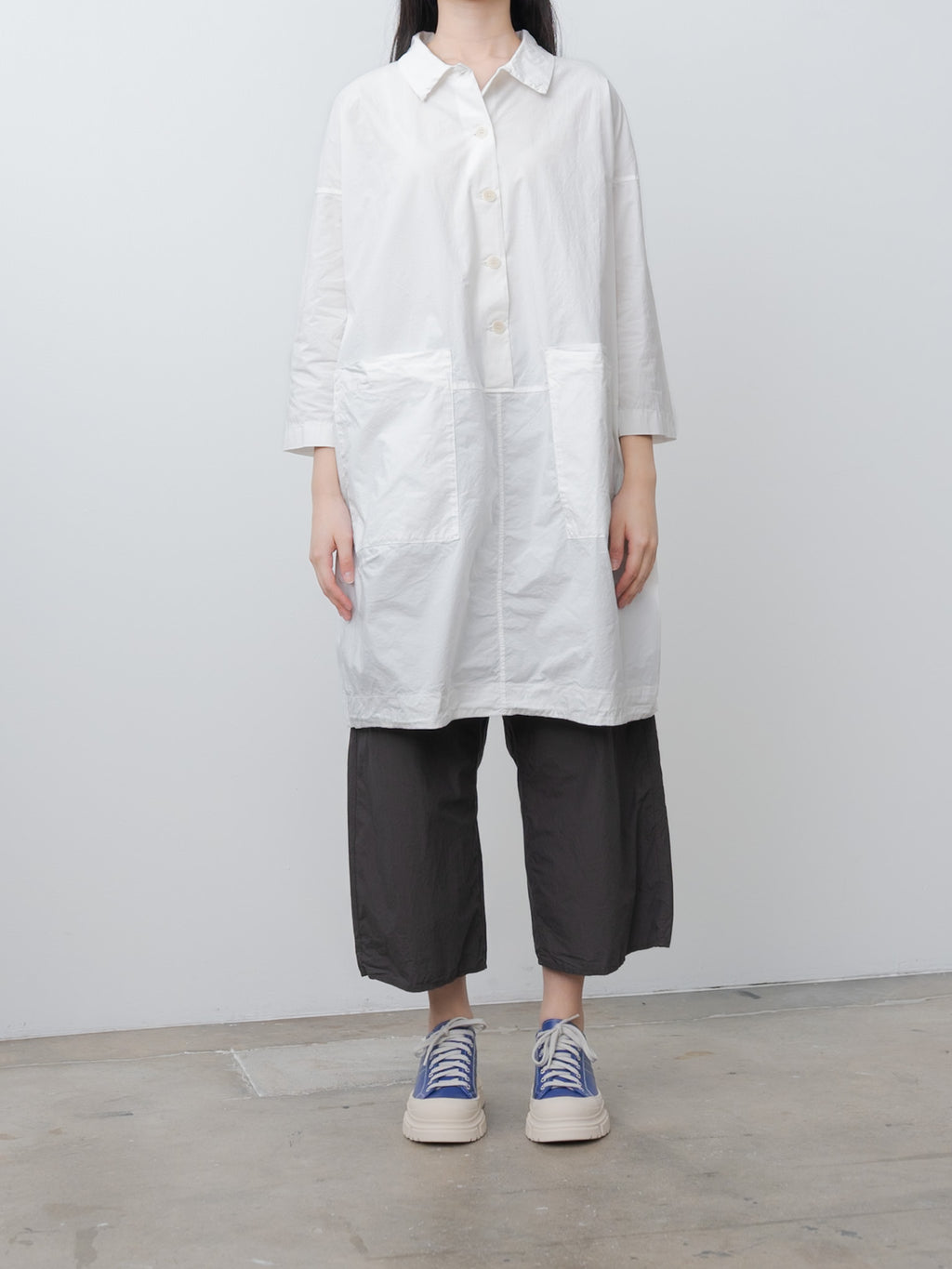 Namu Shop - Album di Famiglia Wide & Short Trousers TC - Brown