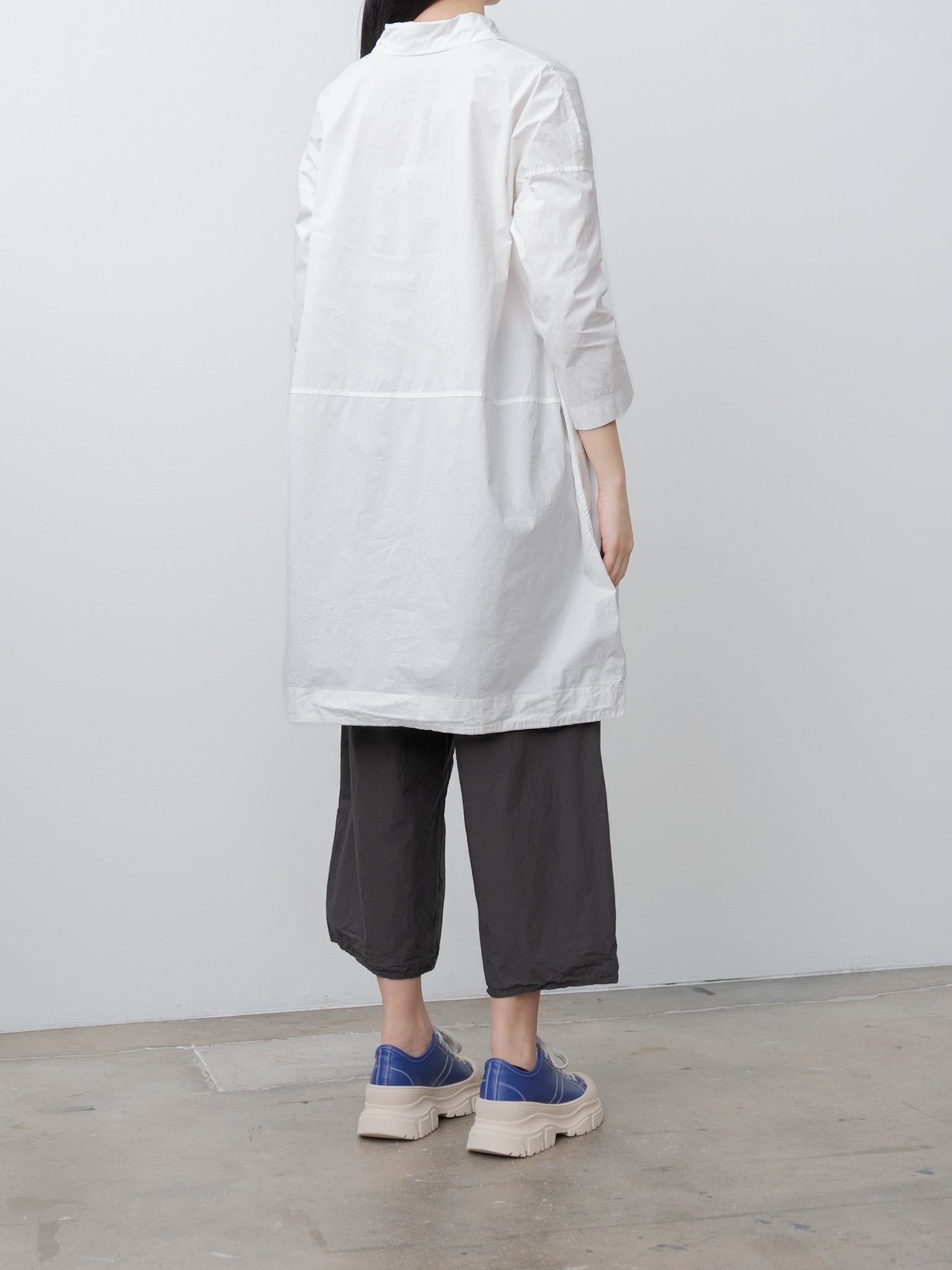 Namu Shop - Album di Famiglia Wide & Short Trousers TC - Brown