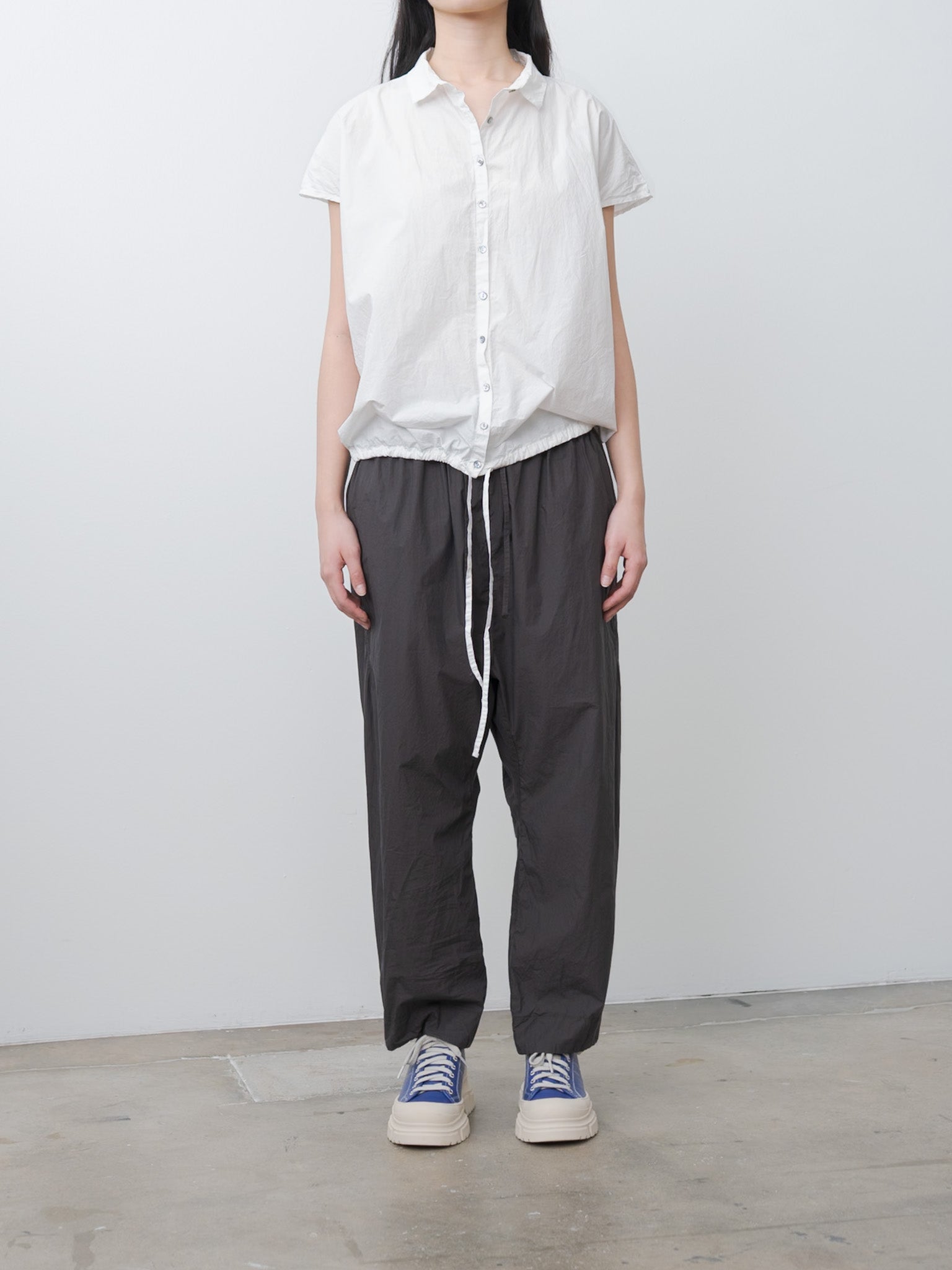 Namu Shop - Album di Famiglia Short Sleeveless Shirt TC - Milk