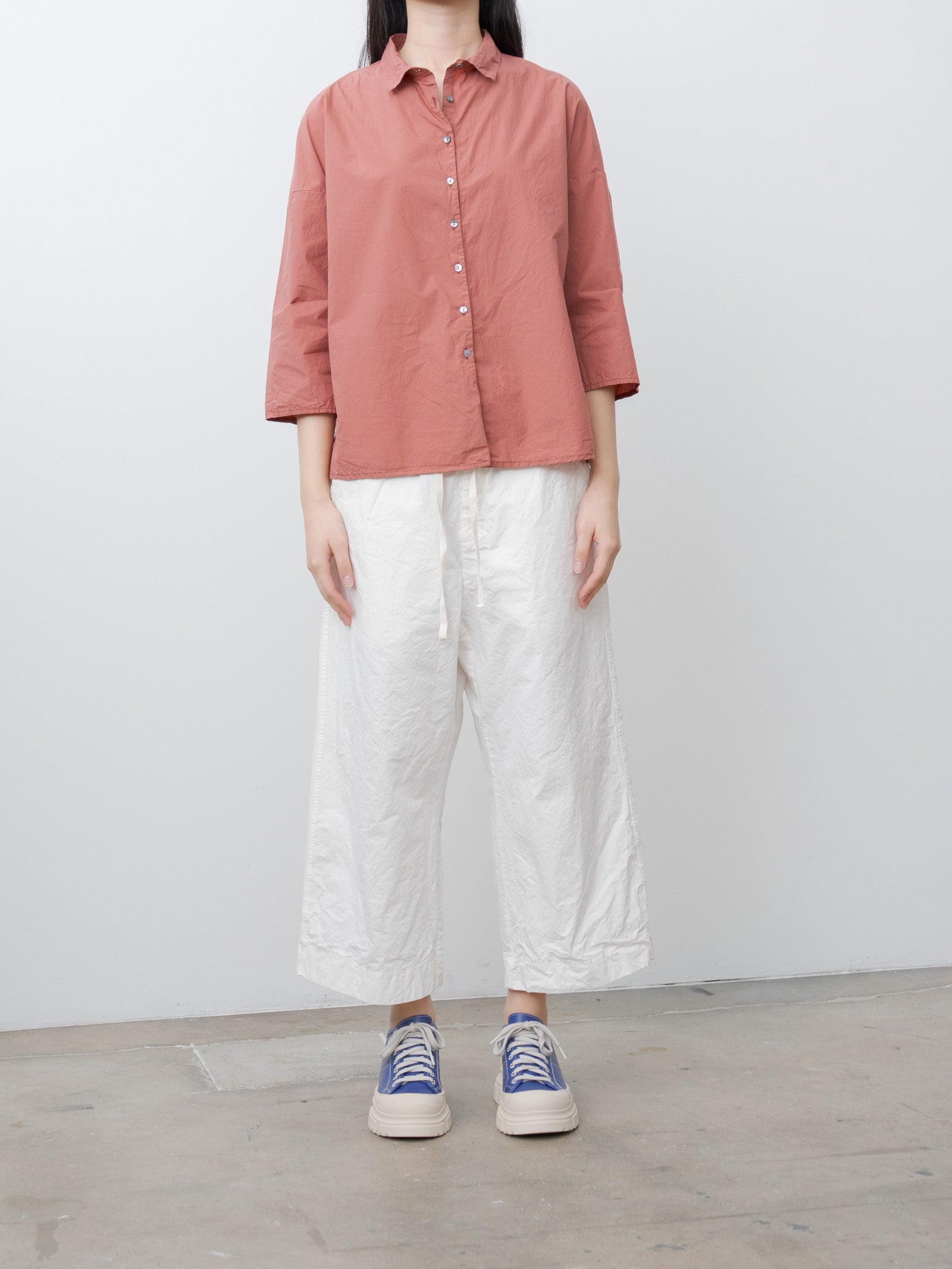 Namu Shop - Album di Famiglia Wide & Short Trousers CC - Milk