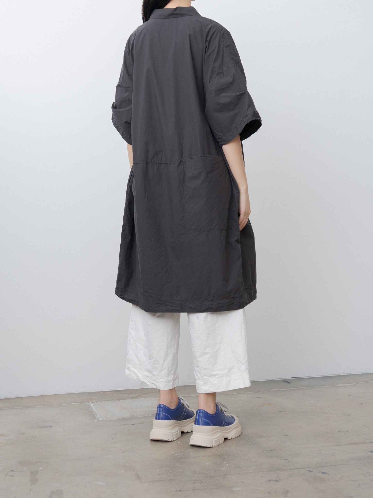 Namu Shop - Album di Famiglia Collar Dress TC - Brown