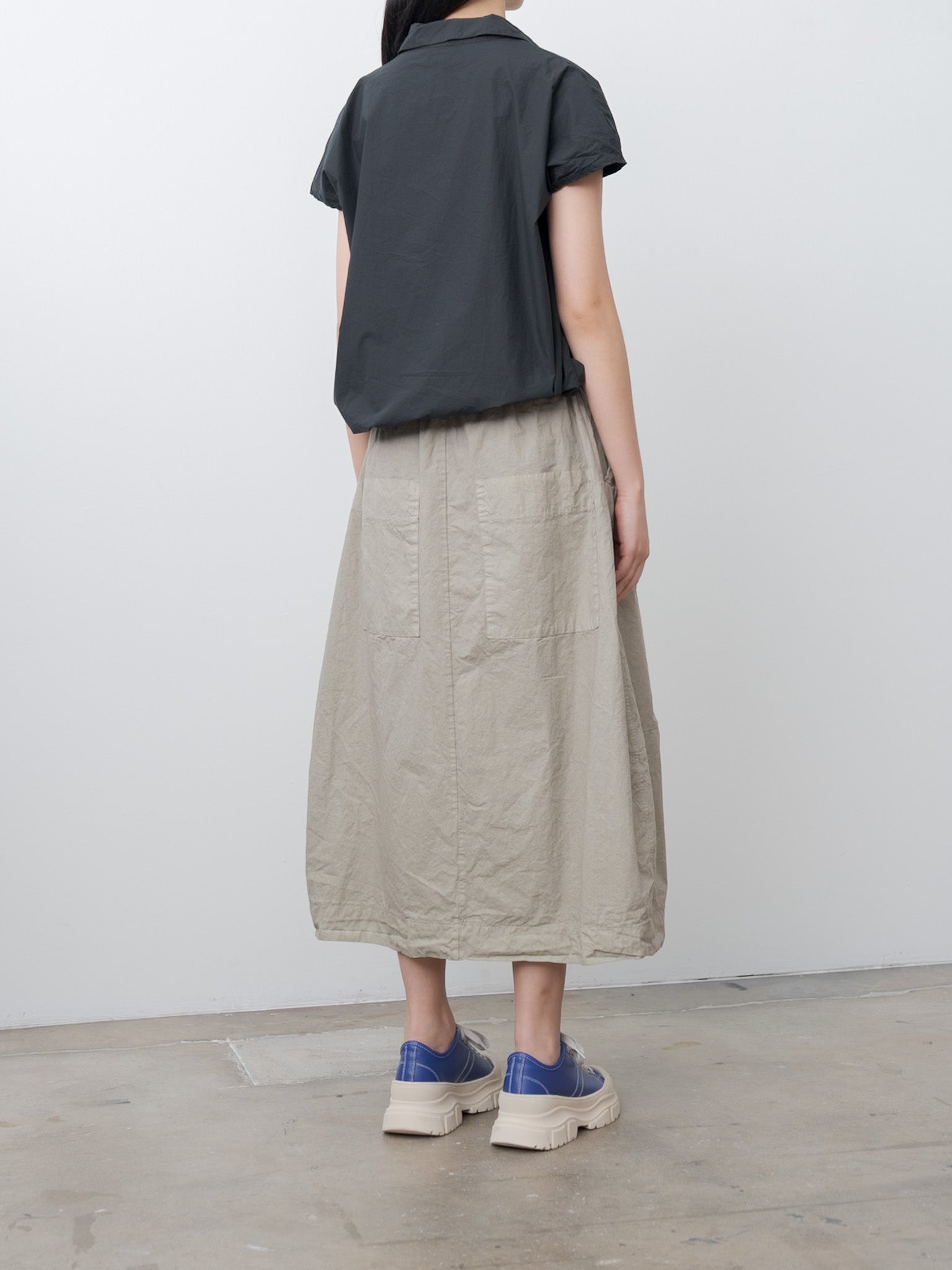 Namu Shop - Album di Famiglia Short Sleeveless Shirt TC - Black