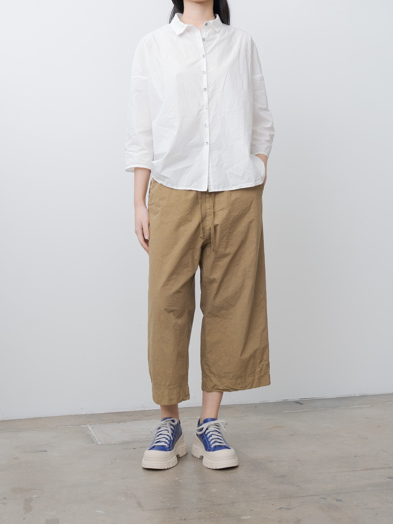 Namu Shop - Album di Famiglia Wide & Short Trousers CC - Gold