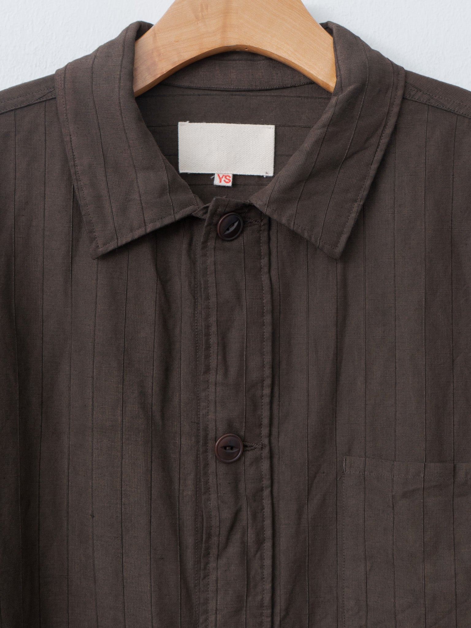 Namu Shop - Yoko Sakamoto Work Blouse - Kakishibu