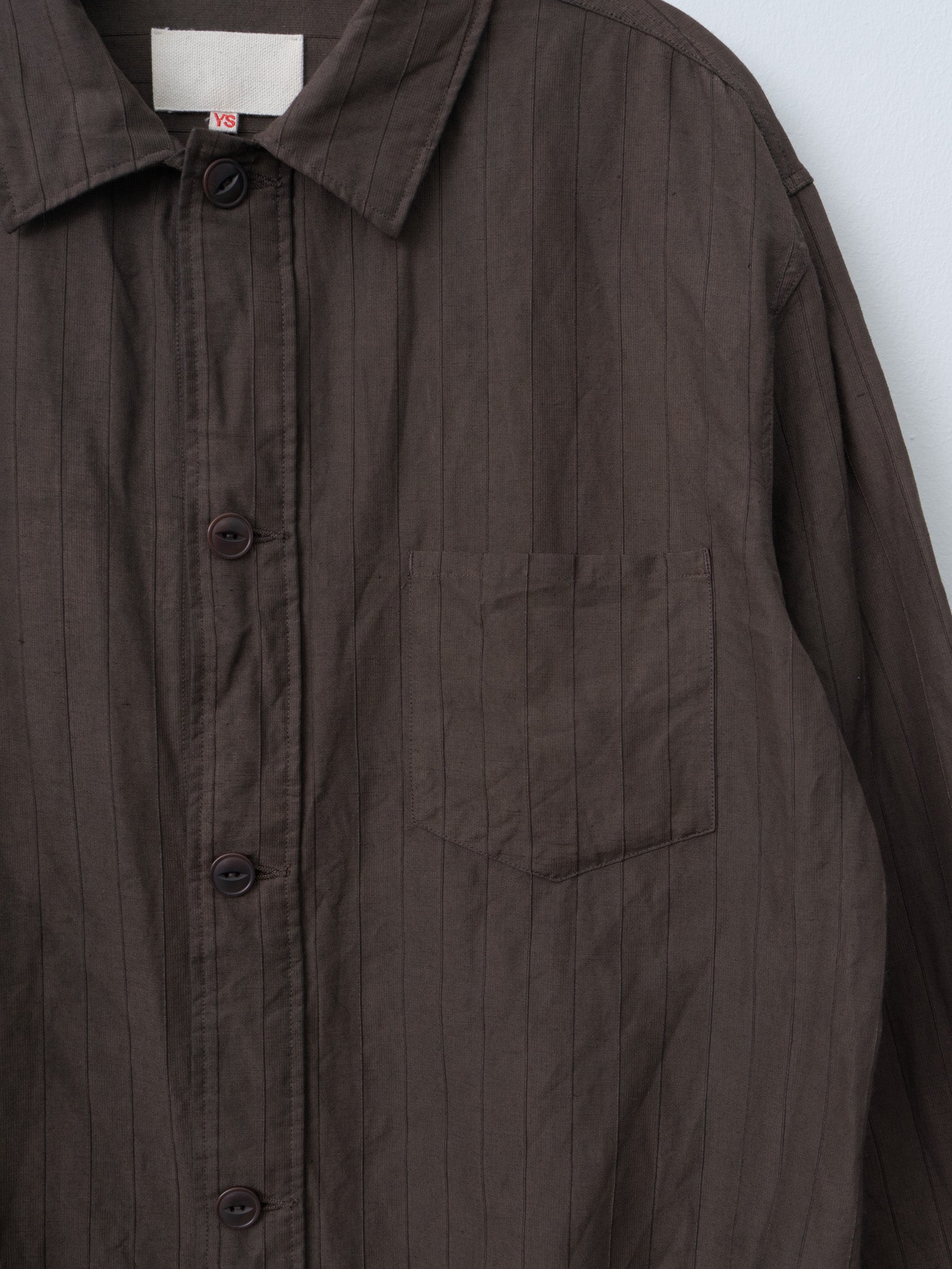 Namu Shop - Yoko Sakamoto Work Blouse - Kakishibu