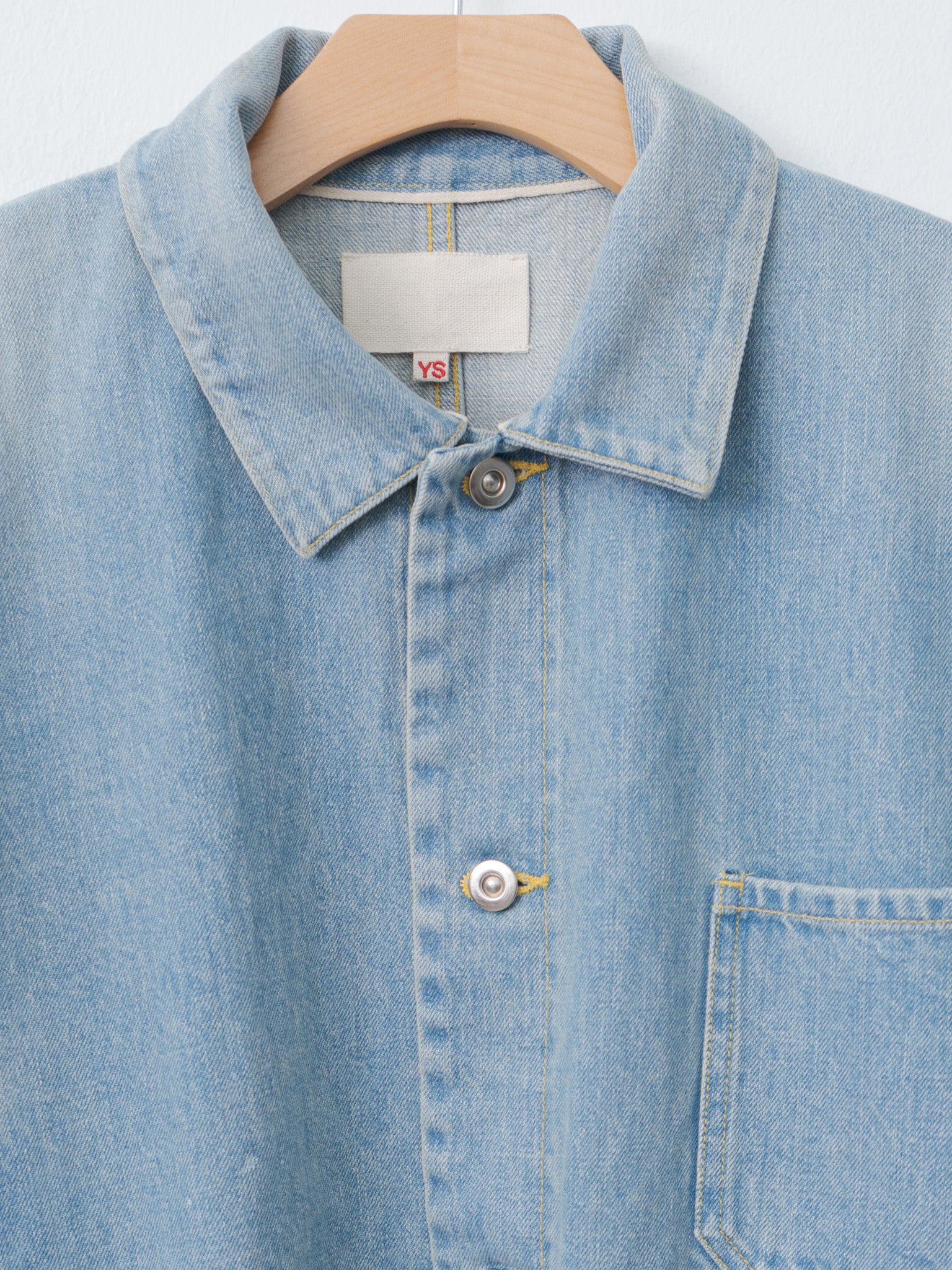 Namu Shop - Yoko Sakamoto Coverall - Light Indigo