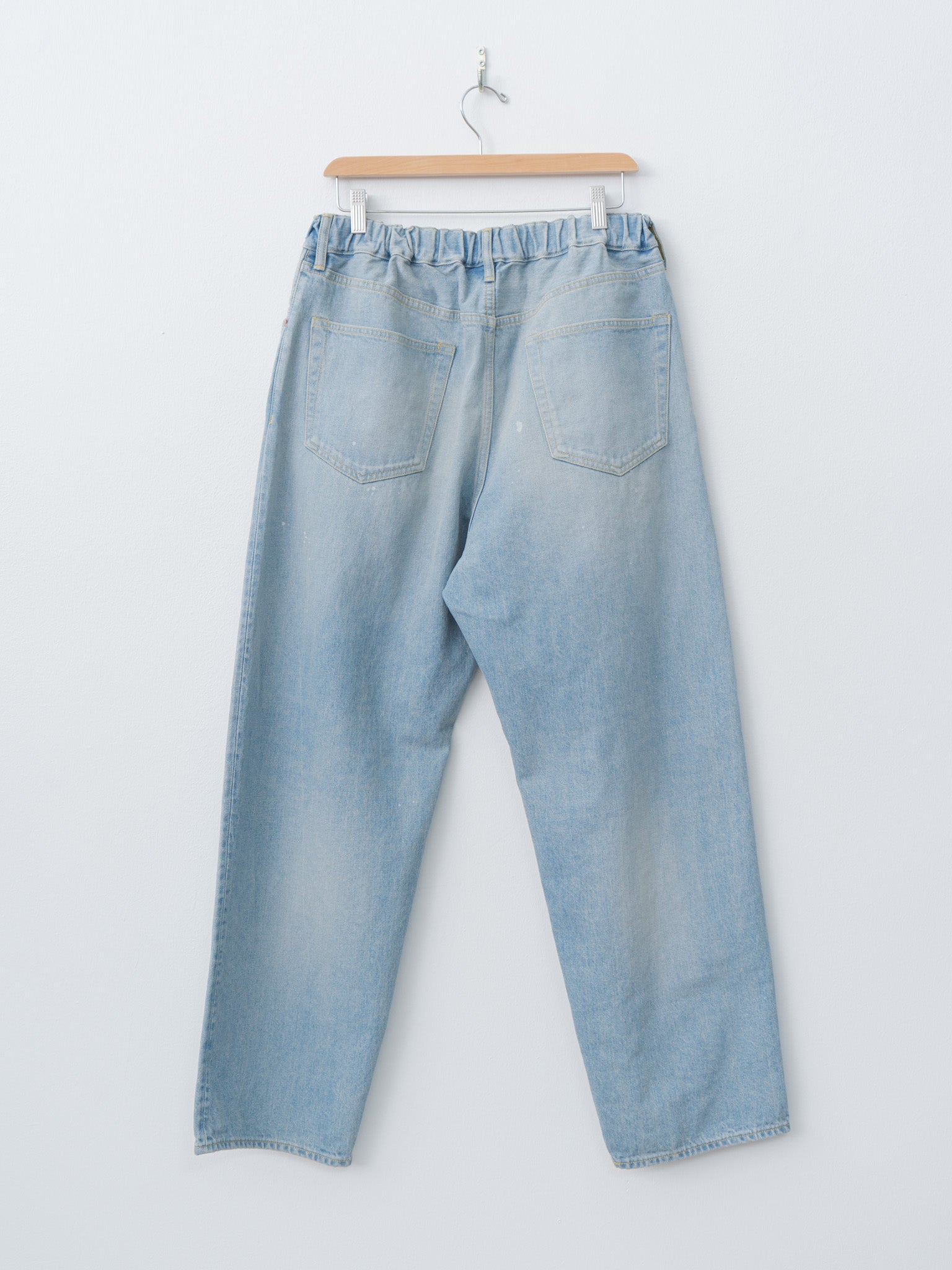 Namu Shop - Yoko Sakamoto 5 Pocket Easy Pants - Light Indigo