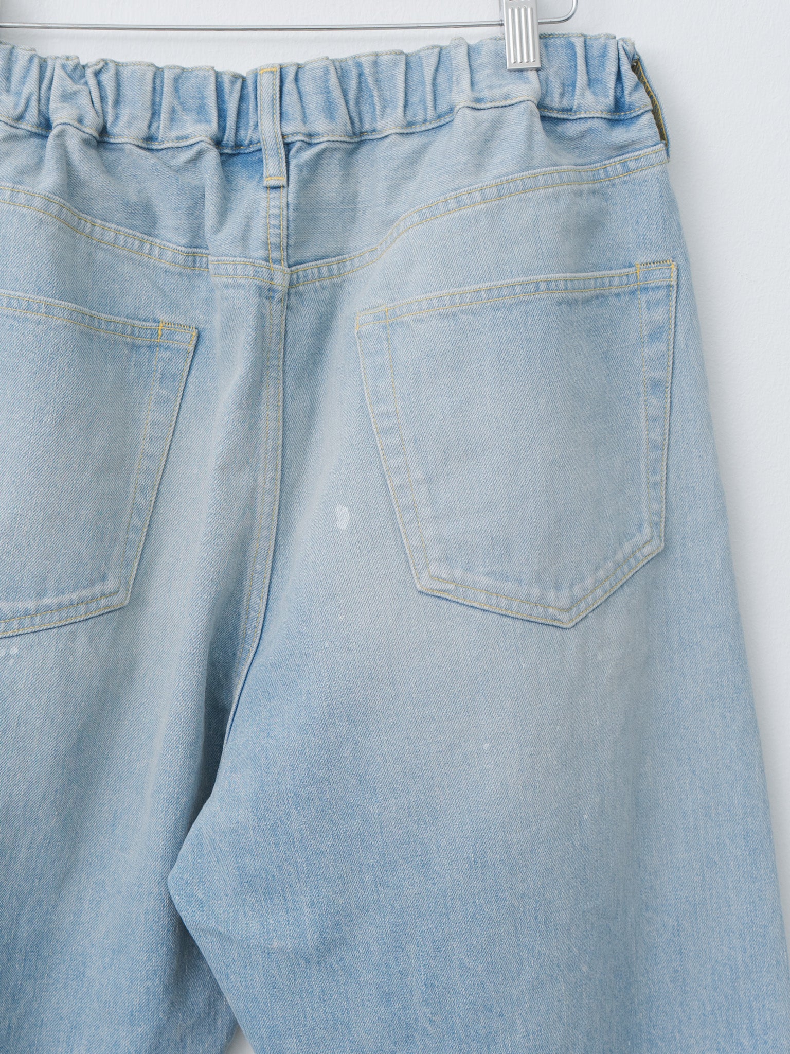 Namu Shop - Yoko Sakamoto 5 Pocket Easy Pants - Light Indigo