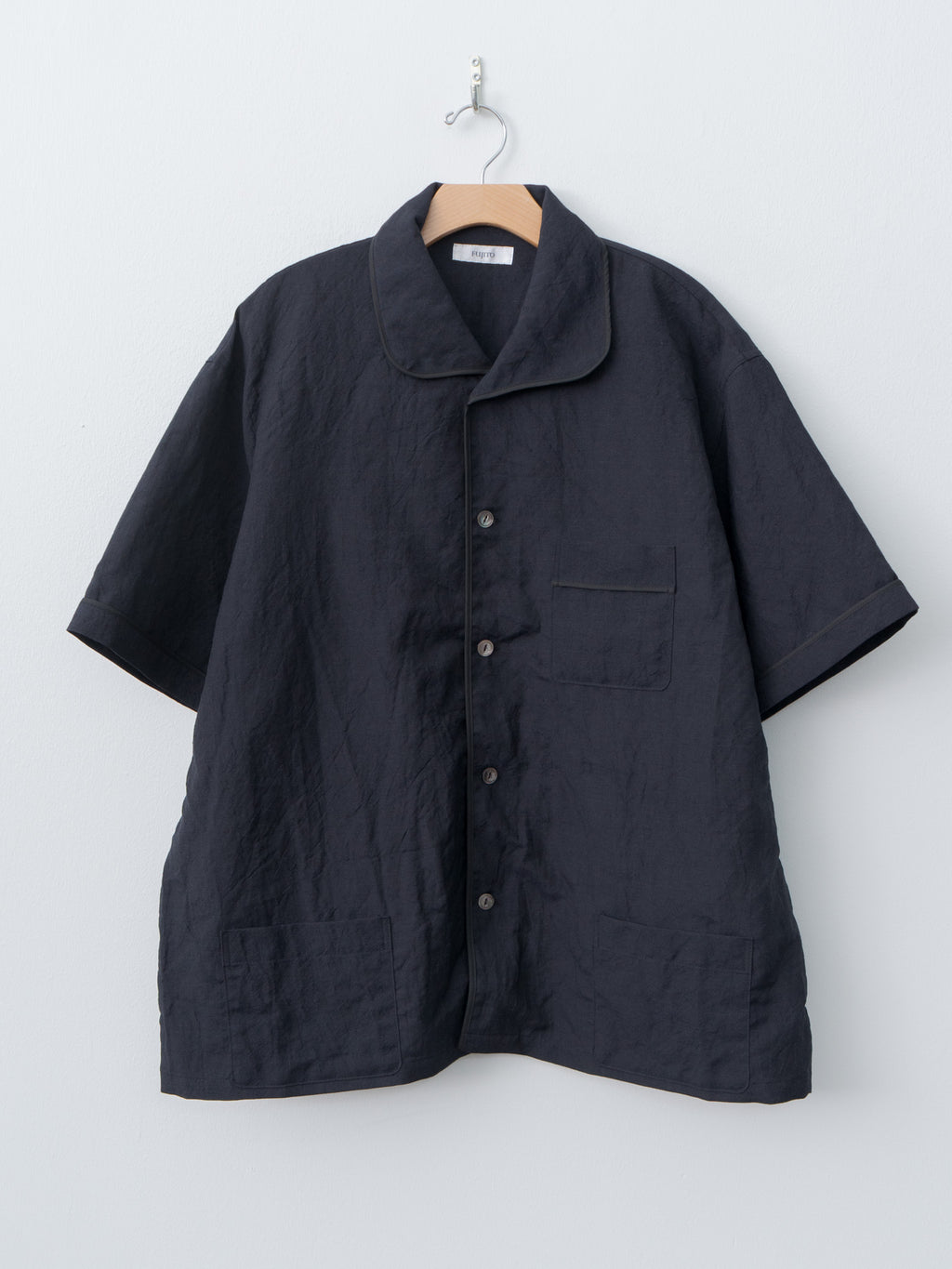 Namu Shop - Fujito S/S Pajama Shirt - Dark Navy